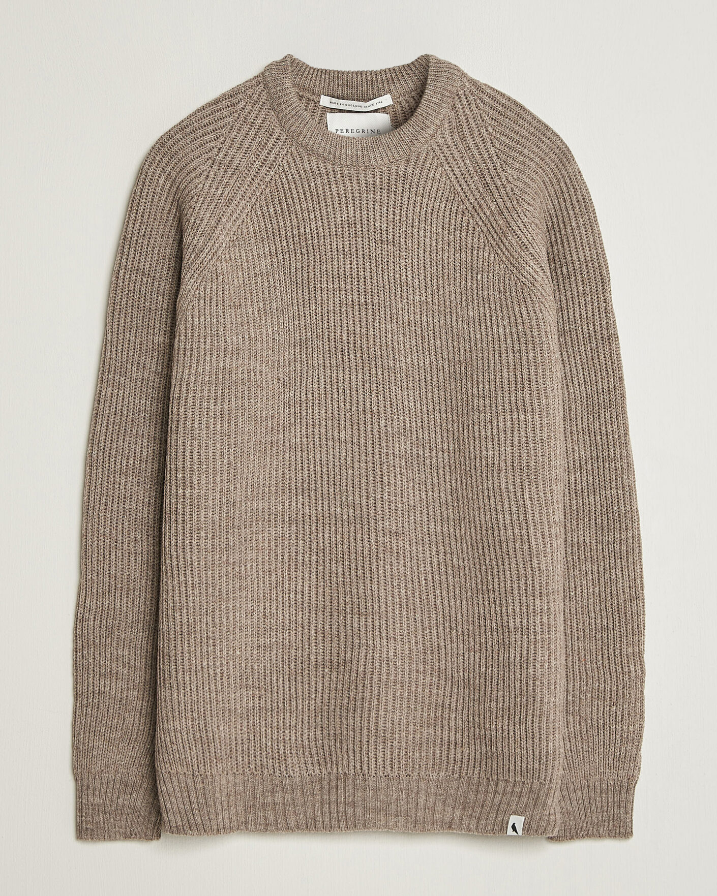 Homme | Pulls Et Tricots | Peregrine | Ford Knitted Wool Jumper Light Brown