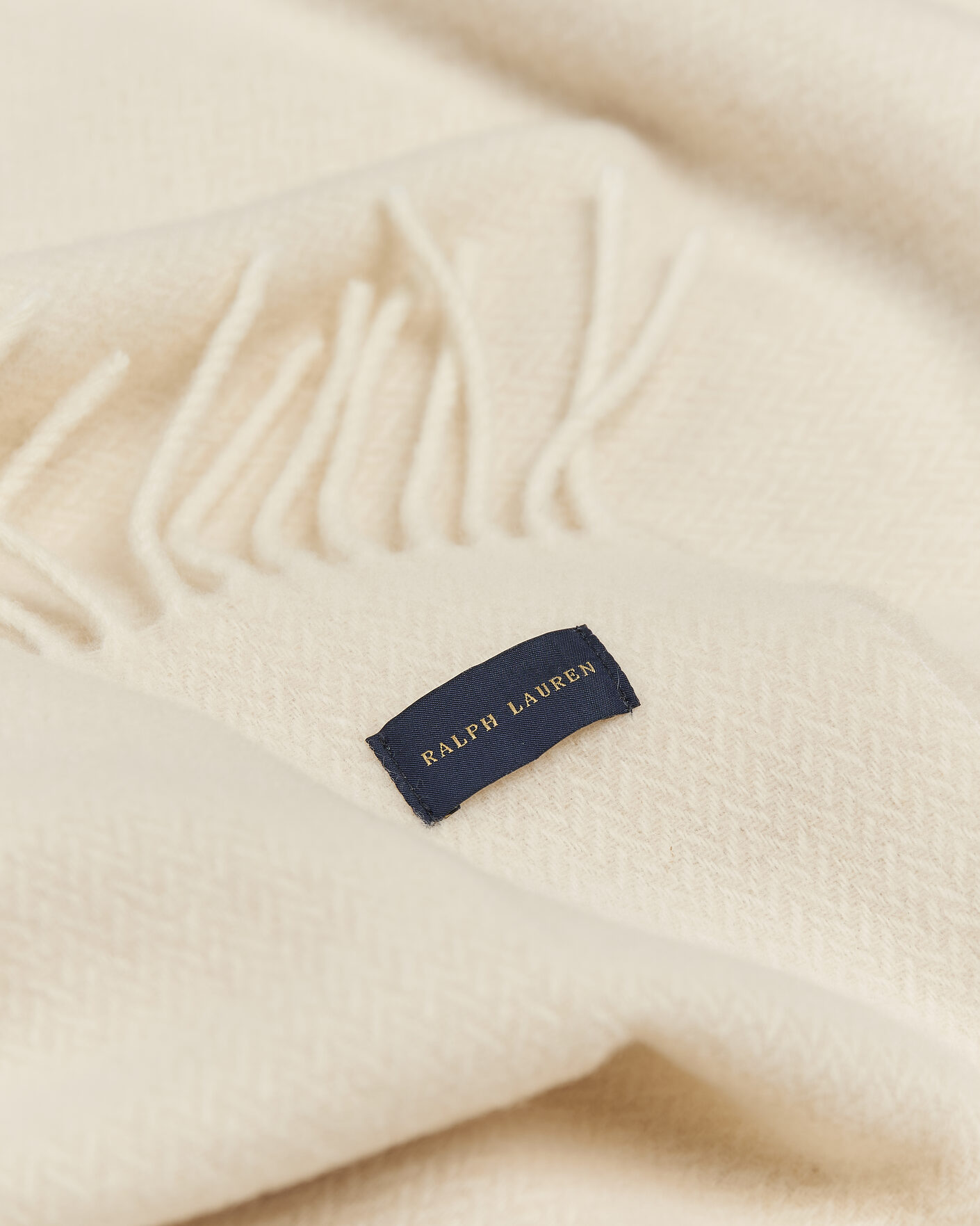 Homme | Tissus | Ralph Lauren Home | Jax Wool/Cashmere Throw Blanket True Cream