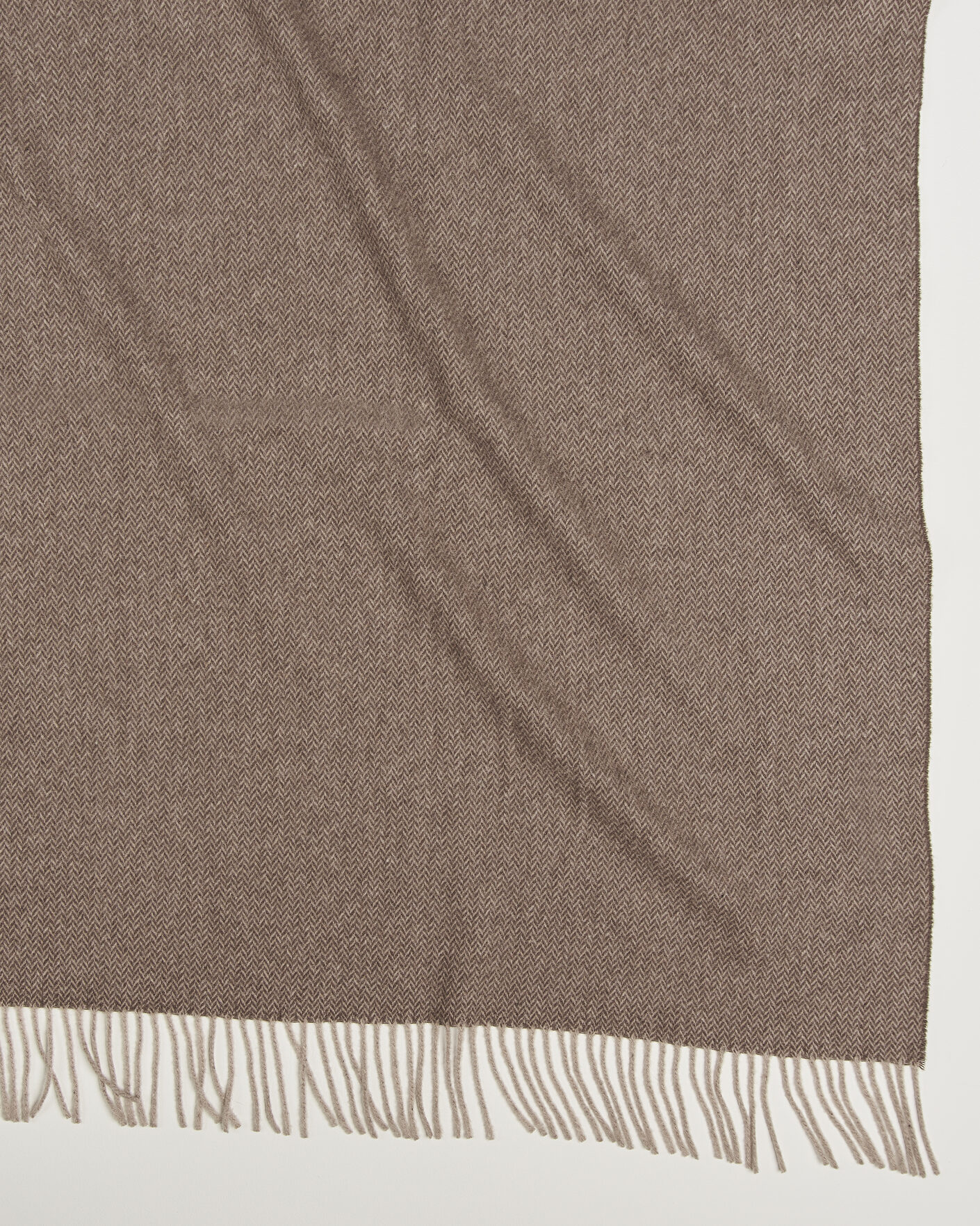 Homme | Tissus | Ralph Lauren Home | Jax Wool/Cashmere Throw Blanket Chocolate Brown