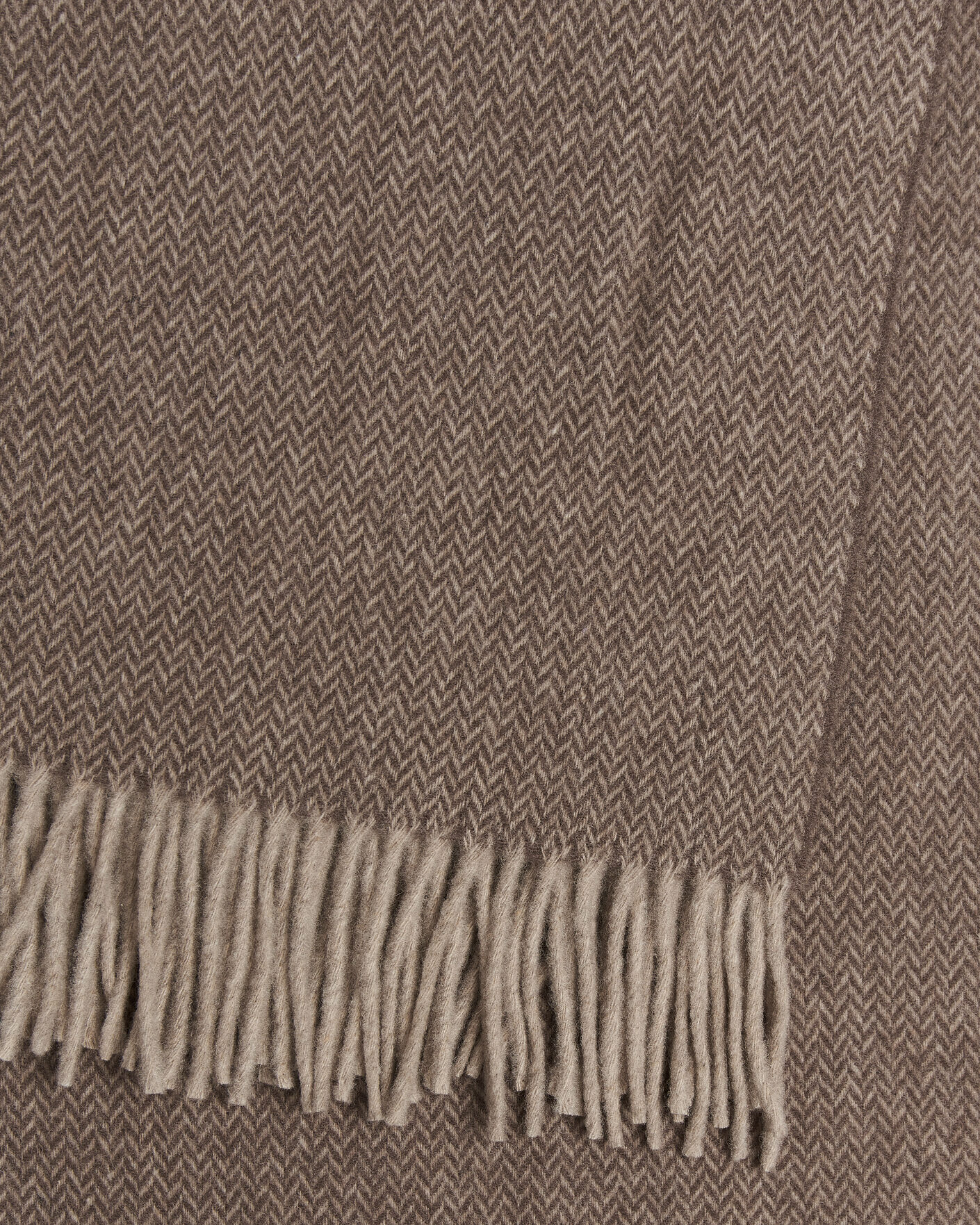 Homme | Tissus | Ralph Lauren Home | Jax Wool/Cashmere Throw Blanket Chocolate Brown