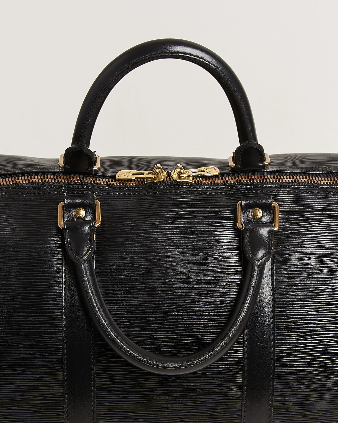 Homme | Pre-Owned & Vintage Bags | Louis Vuitton Pre-Owned | Keepall 50 Epi Leather Black