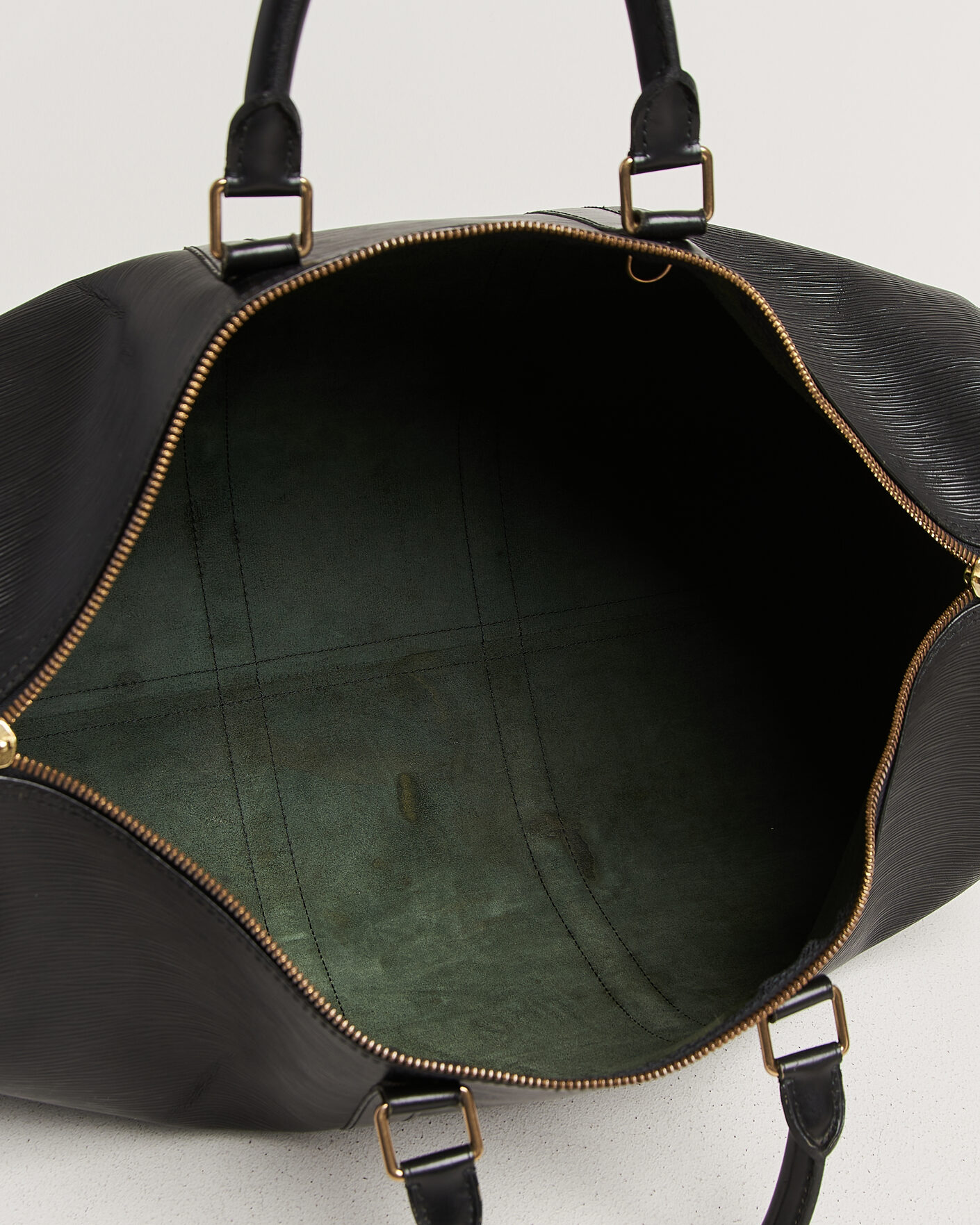 Homme | Pre-Owned & Vintage Bags | Louis Vuitton Pre-Owned | Keepall 50 Epi Leather Black