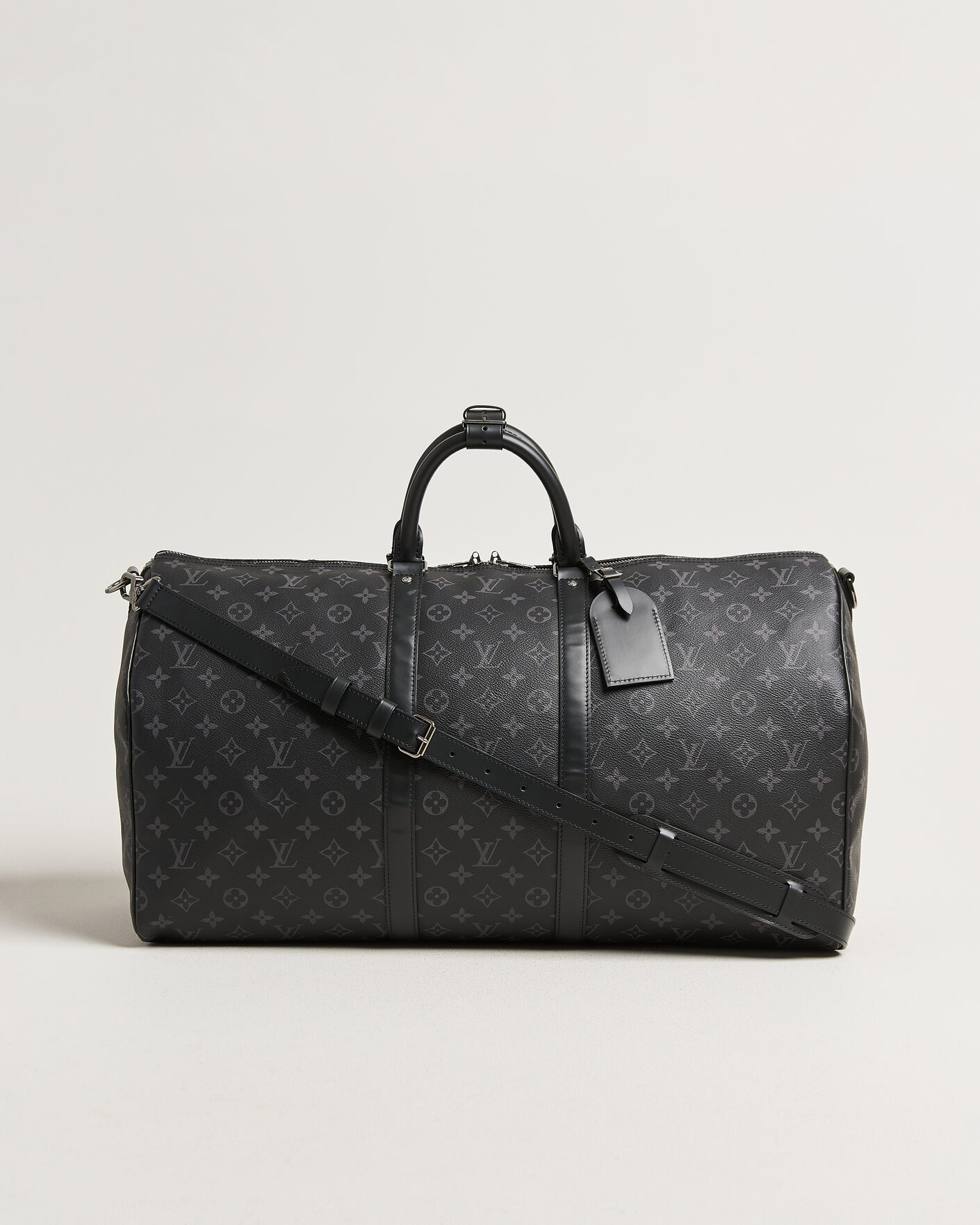 Homme | Pre-Owned & Vintage Bags | Louis Vuitton Pre-Owned | Keepall 55 Bandoulière Monogram Eclipse
