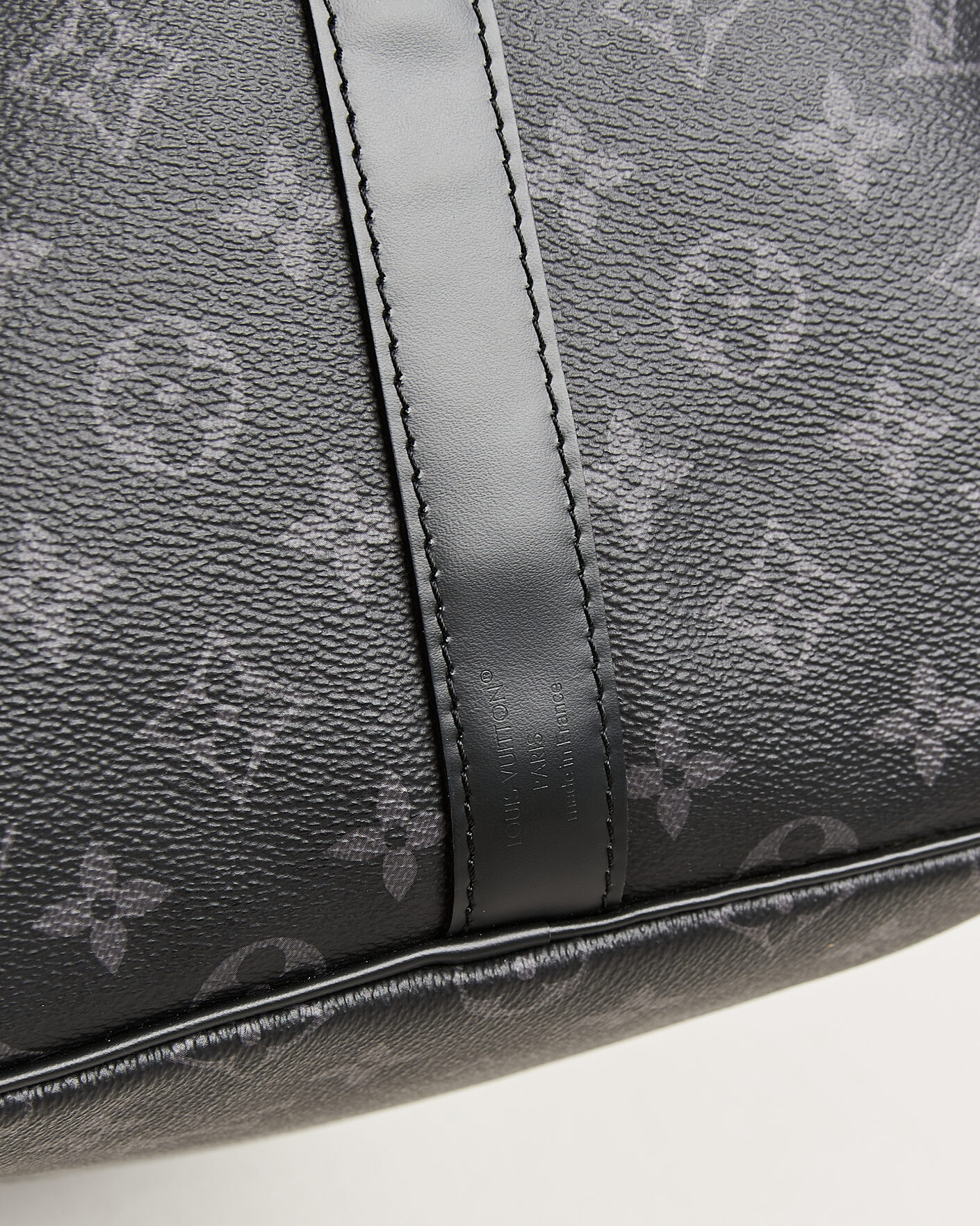 Homme | Pre-Owned & Vintage Bags | Louis Vuitton Pre-Owned | Keepall 55 Bandoulière Monogram Eclipse