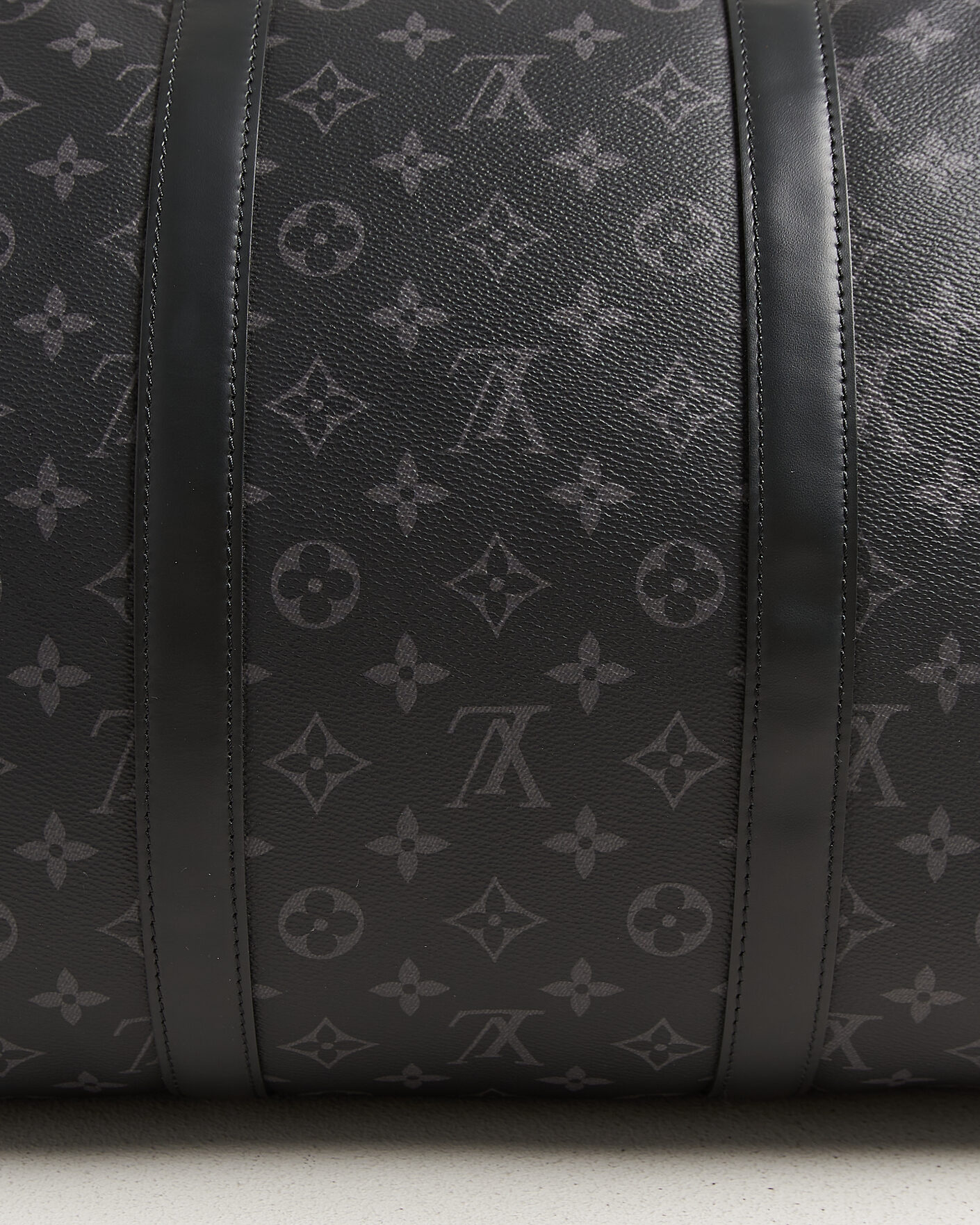 Homme | Pre-Owned & Vintage Bags | Louis Vuitton Pre-Owned | Keepall 55 Bandoulière Monogram Eclipse