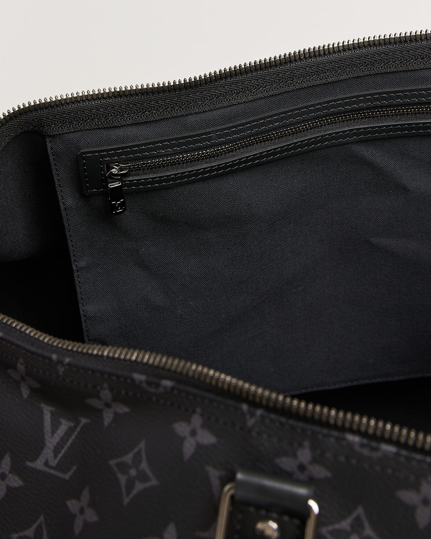 Homme | Pre-Owned & Vintage Bags | Louis Vuitton Pre-Owned | Keepall 55 Bandoulière Monogram Eclipse