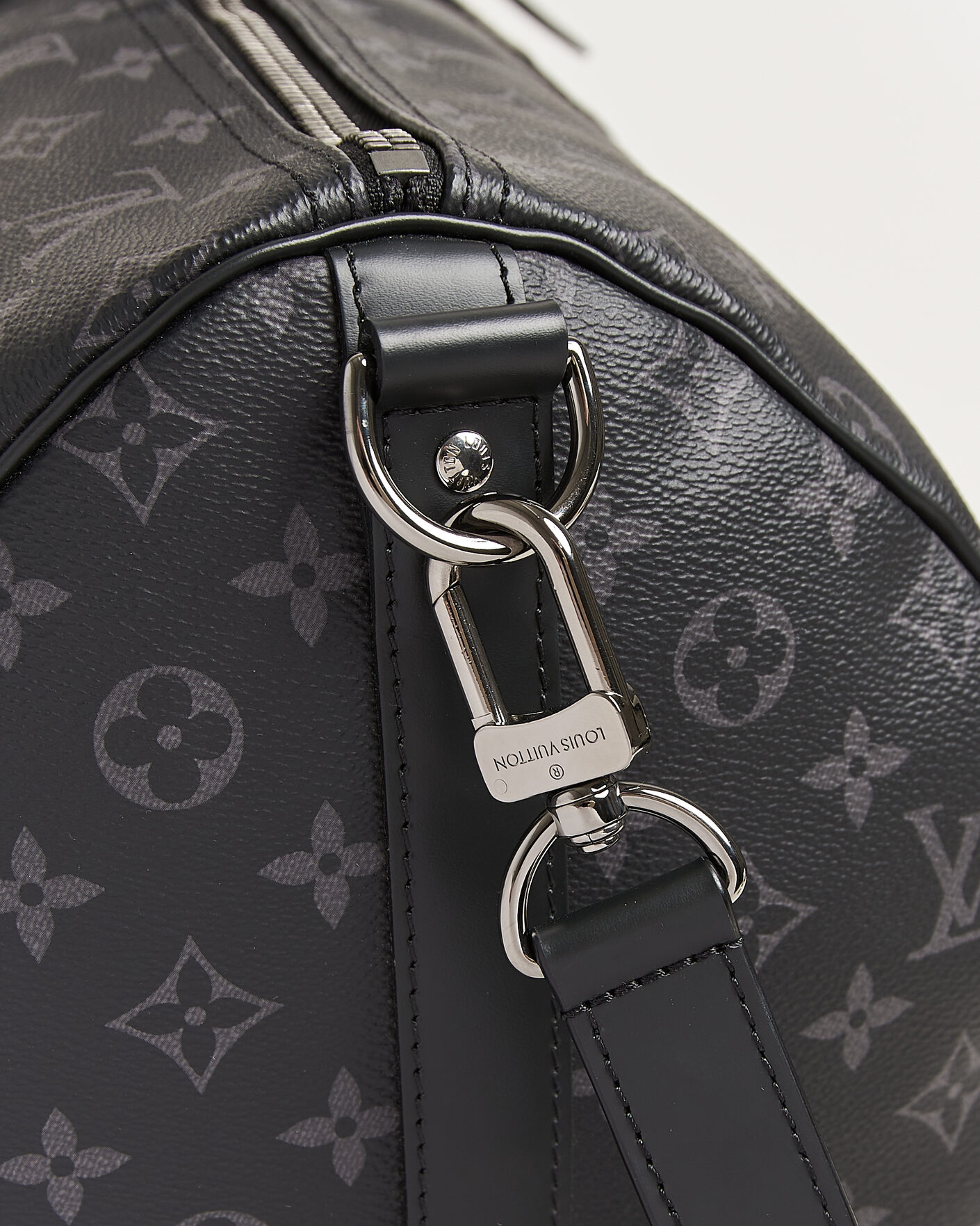 Homme | Pre-Owned & Vintage Bags | Louis Vuitton Pre-Owned | Keepall 55 Bandoulière Monogram Eclipse