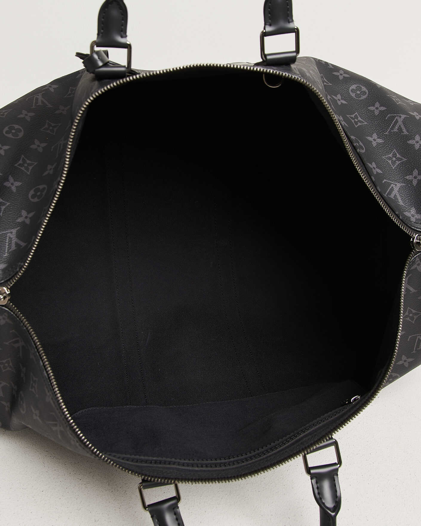 Homme | Pre-Owned & Vintage Bags | Louis Vuitton Pre-Owned | Keepall 55 Bandoulière Monogram Eclipse