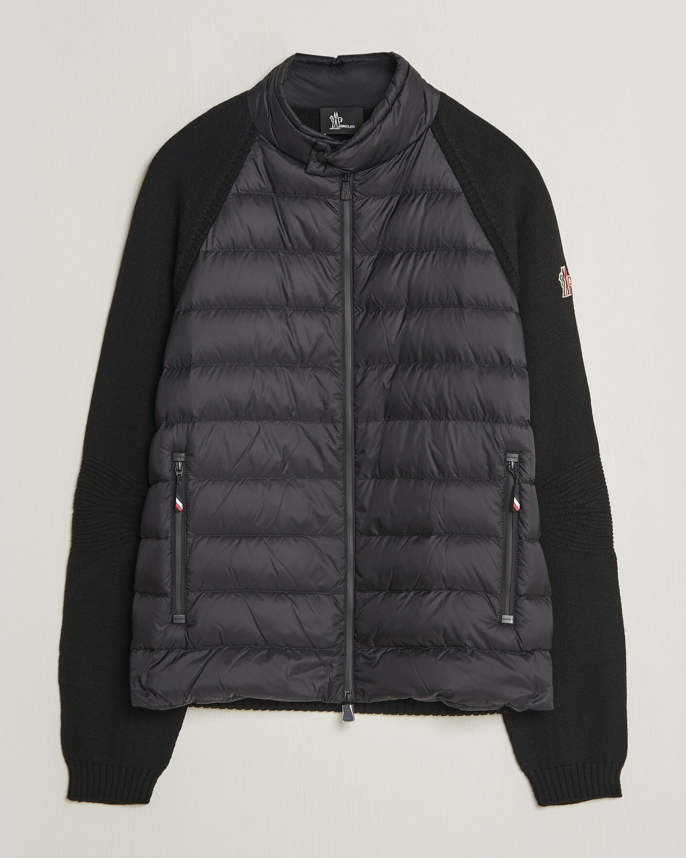 Homme | Manteaux Et Vestes | Moncler Grenoble | Padded Hybrid Cardigan Black