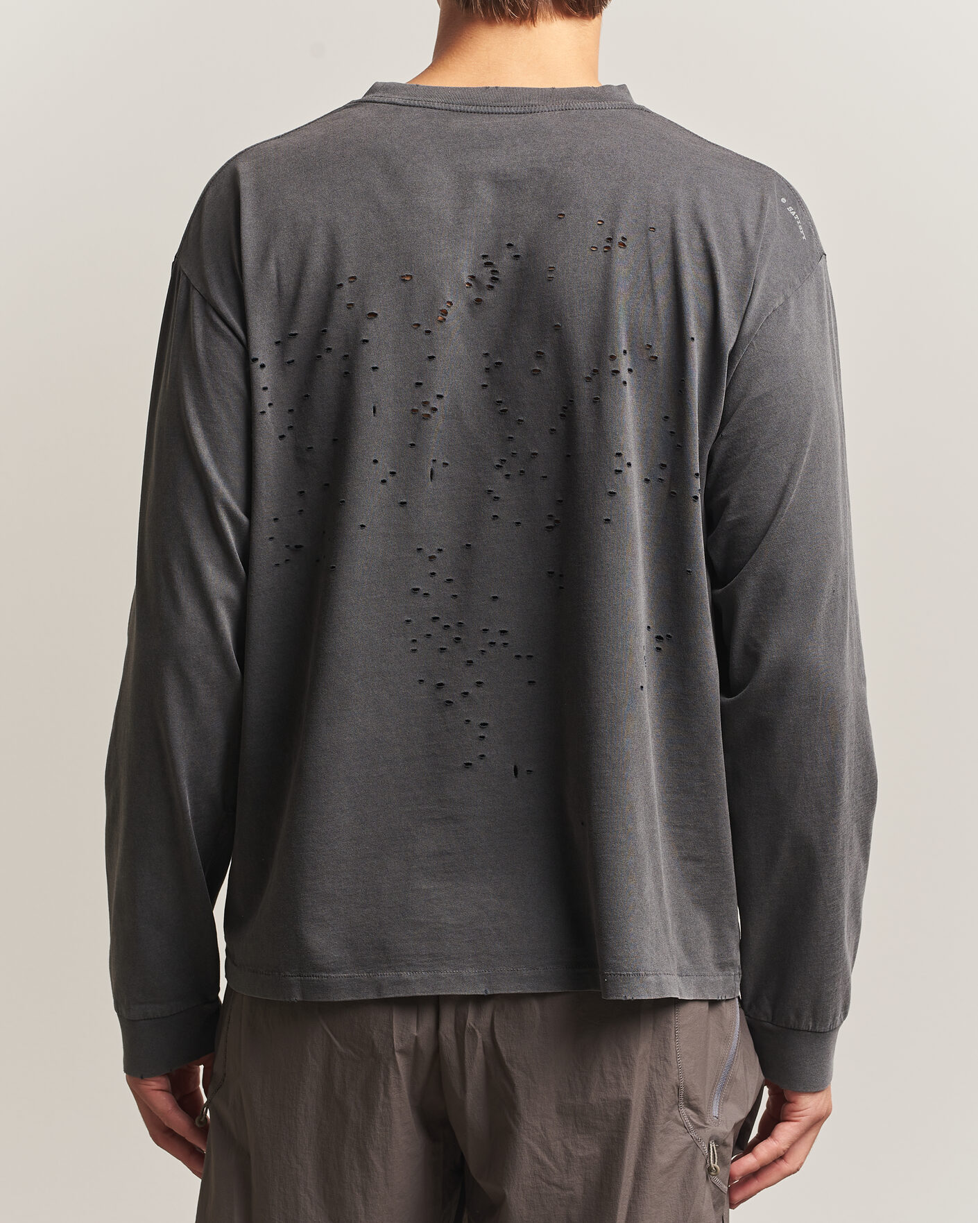 Homme | T-shirts | Satisfy | MothTech Long Sleeve T-Shirt Aged Black