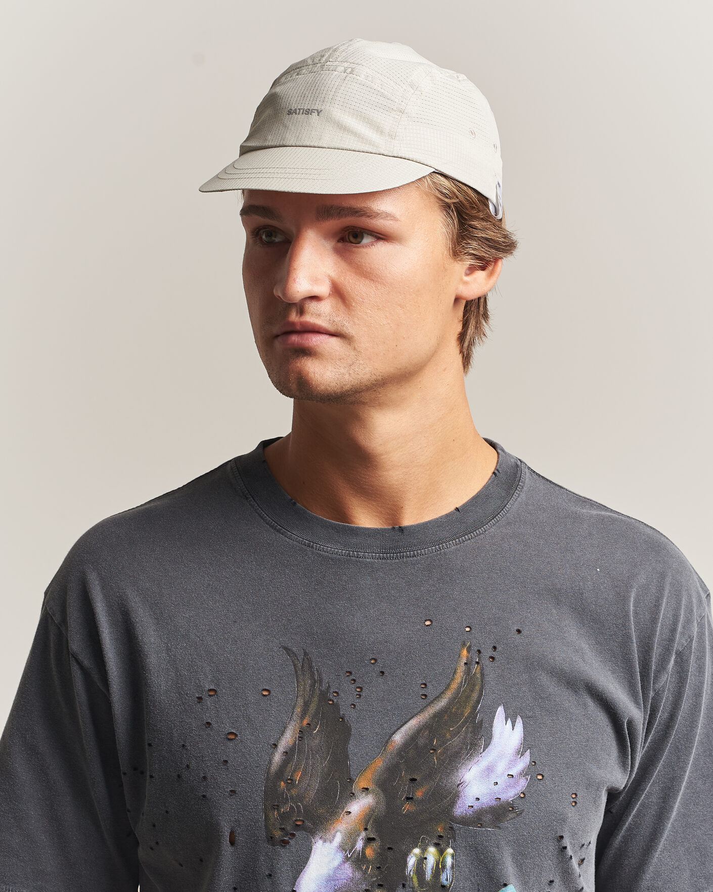 Homme | Bobs Et Casquettes | Satisfy | Rippy Air Trail Cap Moonstruck