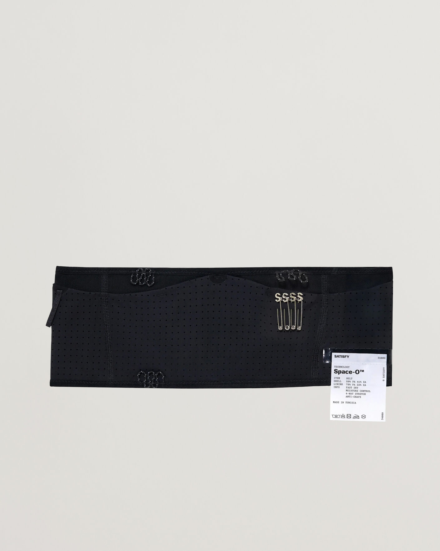 Homme | Accessoires actifs | Satisfy | Space-O Belt Black
