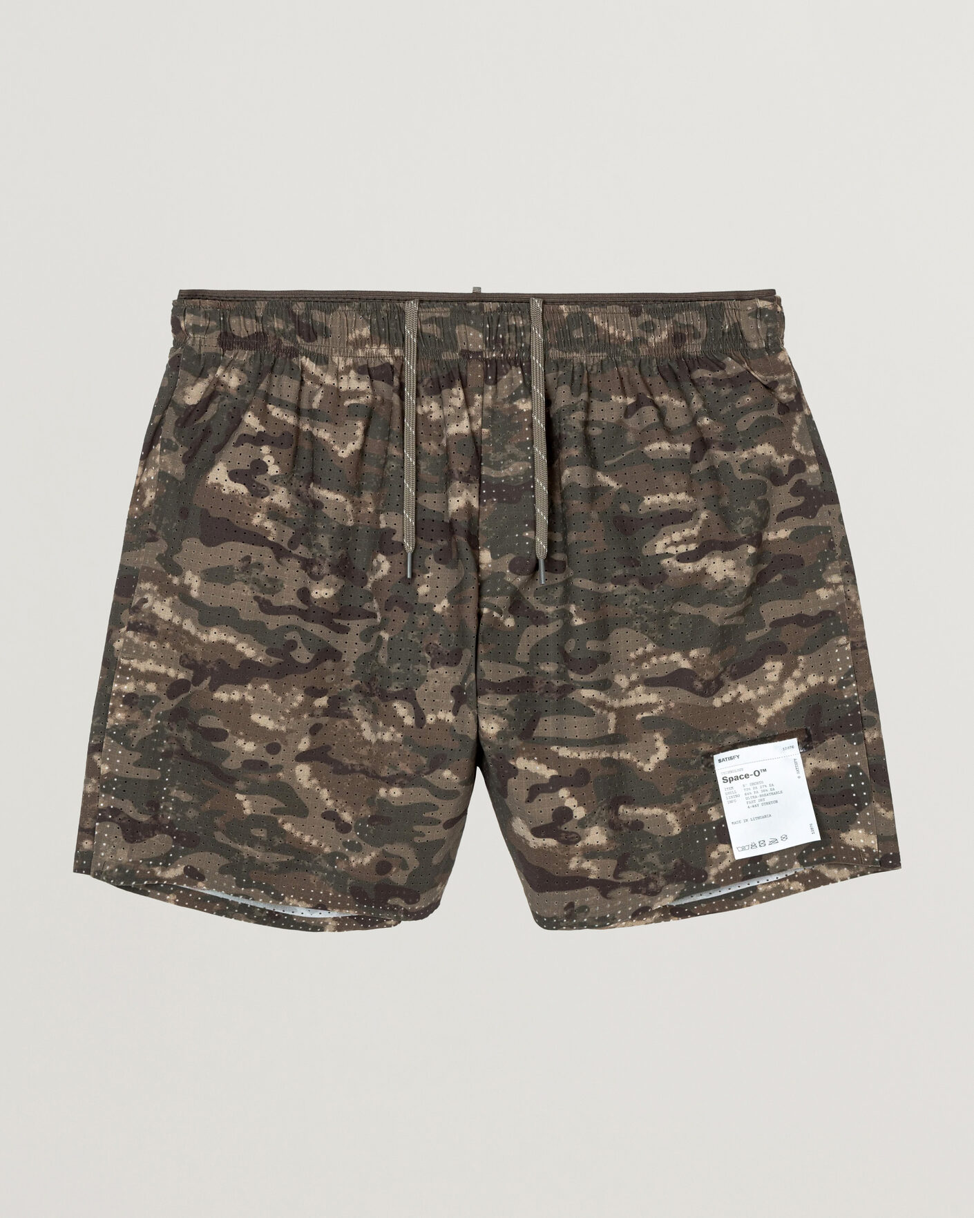Homme | Shorts | Satisfy | Space-O 5 Inch Shorts Overland Trek Camo