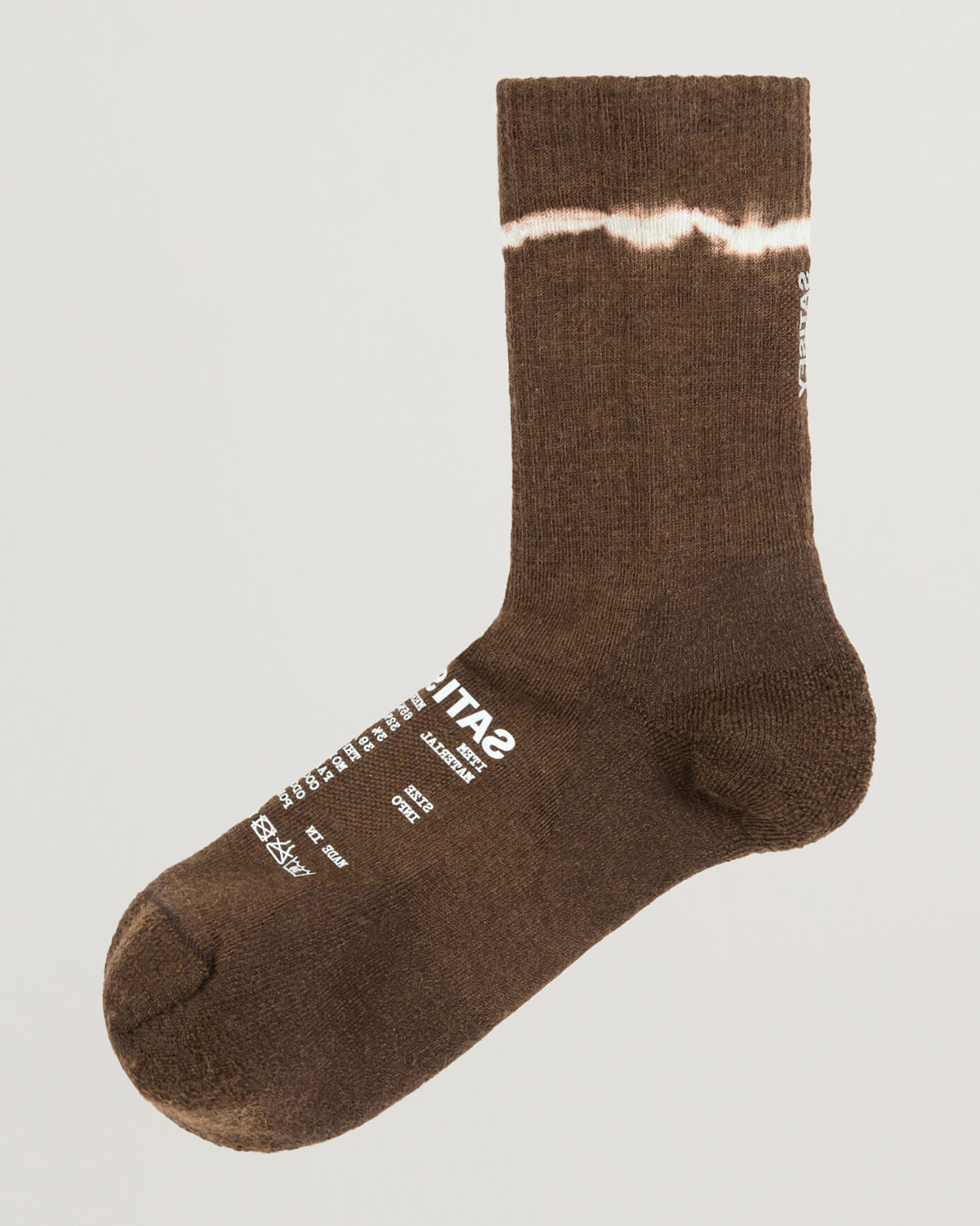 Homme | Sous-Vêtements Et Chaussettes | Satisfy | Merino Nylon Tube Socks Tie Dye Rocky Road