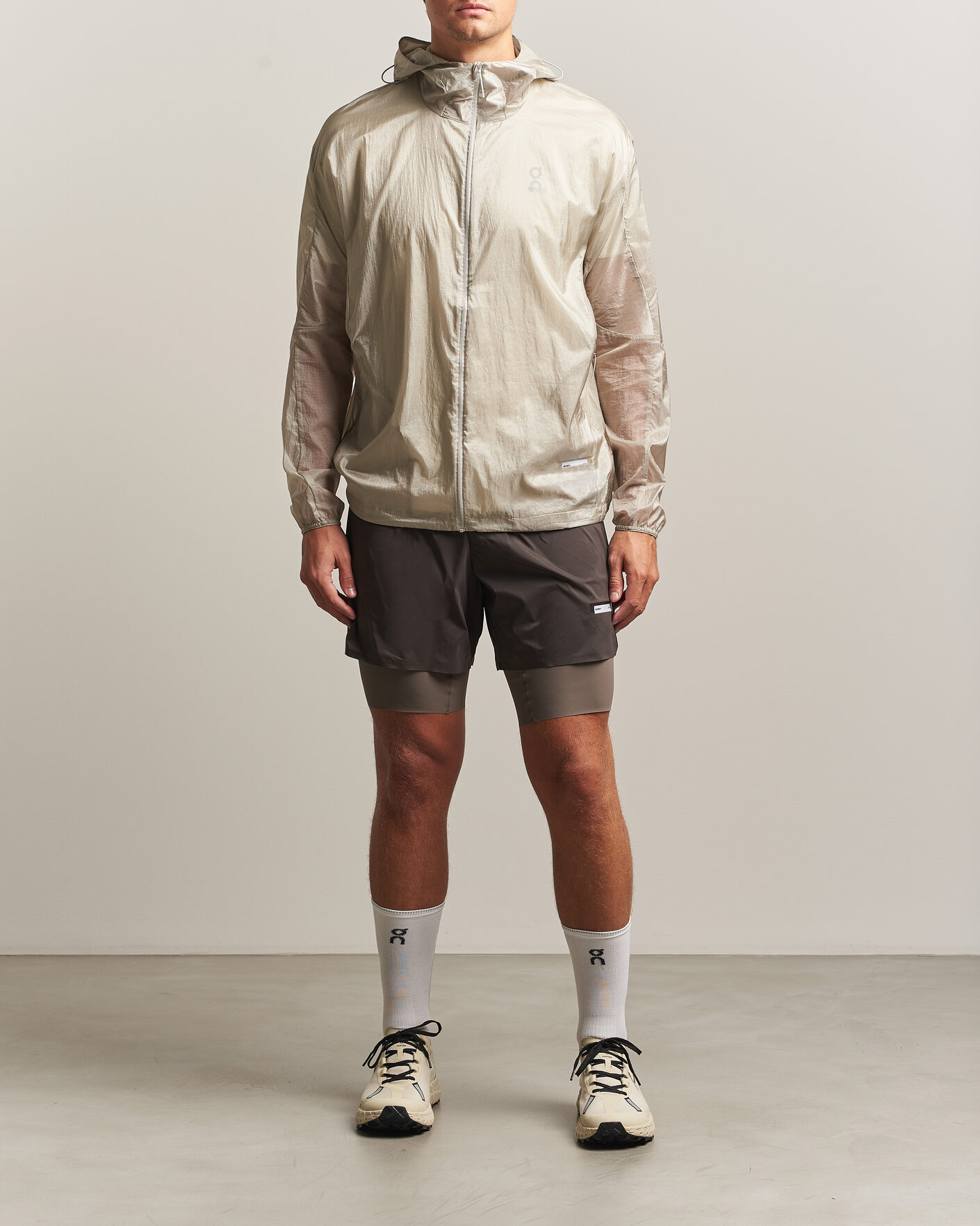 Homme | Shorts | Satisfy | TechSilk 8 Inch Shorts Quicksand