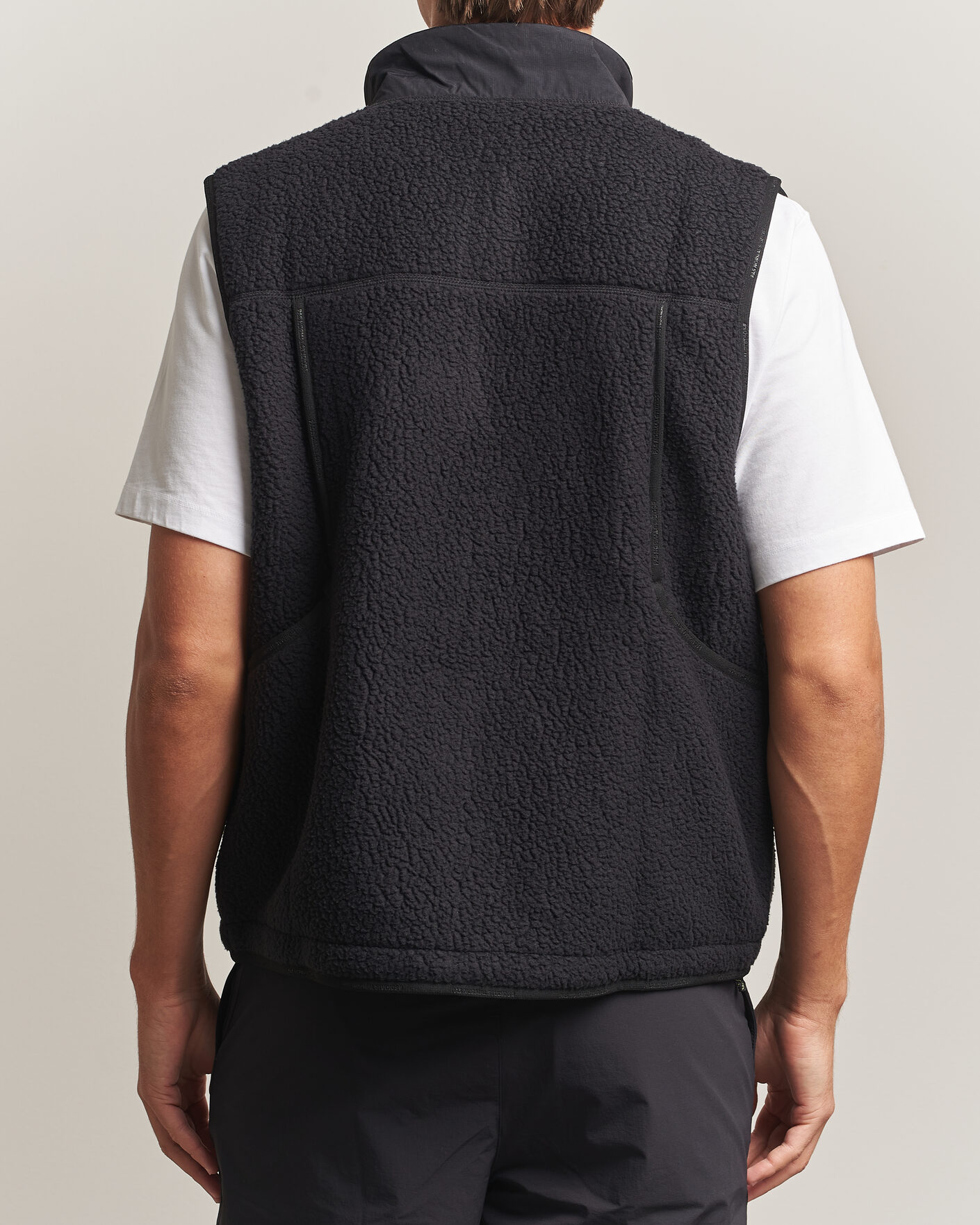 Homme | Pulls Et Tricots | Pas Normal Studios | Off-Race Pile Fleece Black