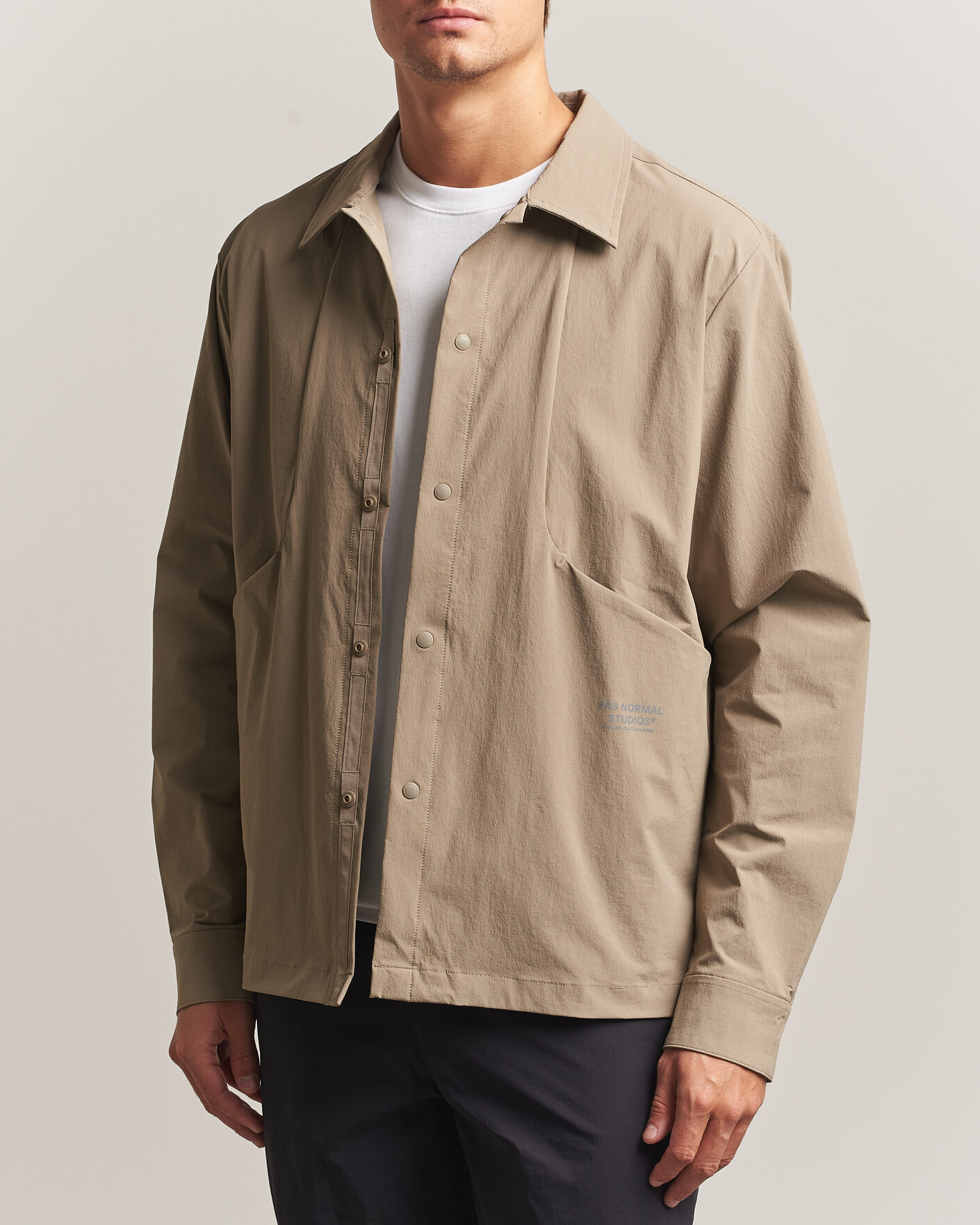 Homme | Chemises | Pas Normal Studios | Off-Race Tech Shirt Dusty Earth