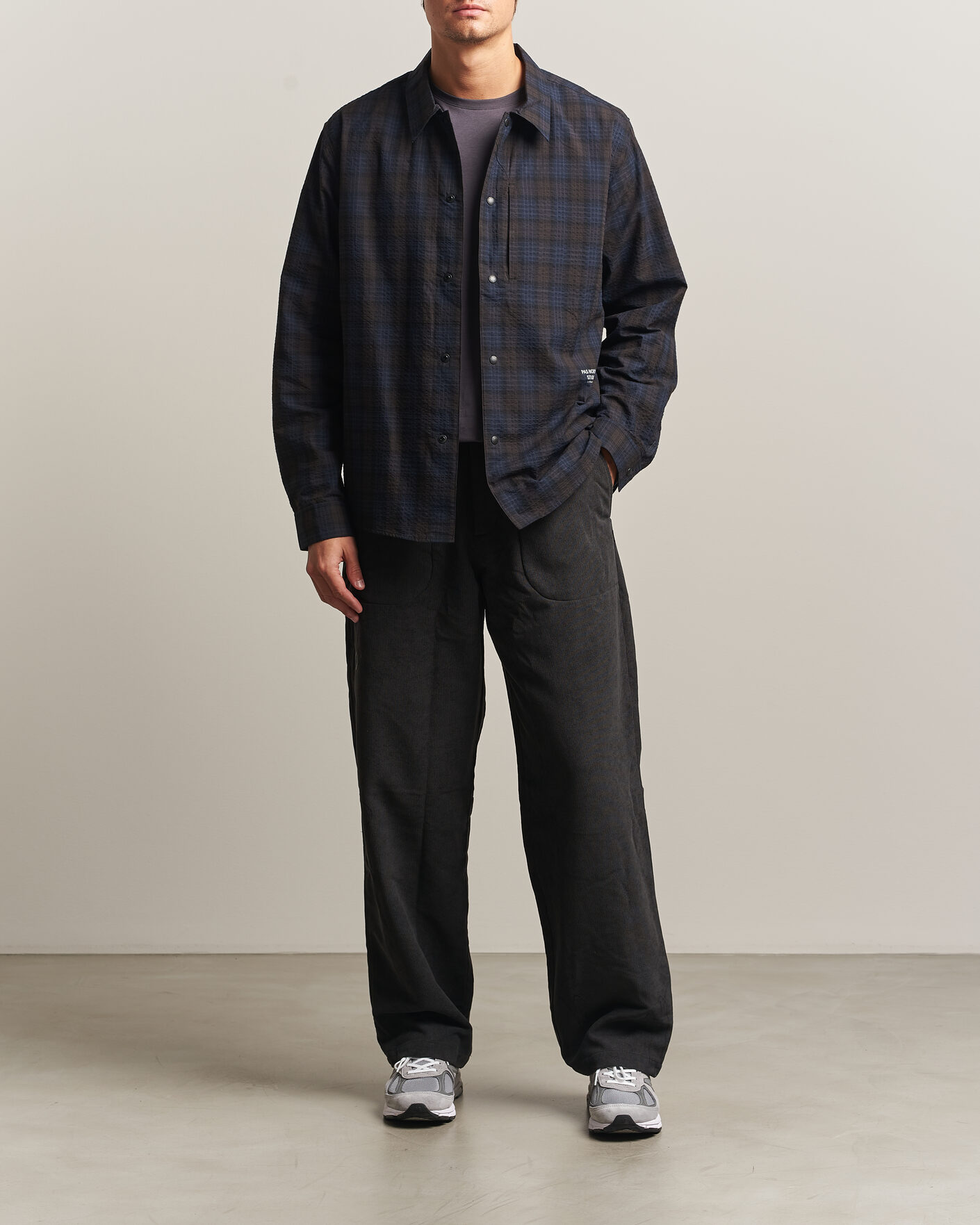 Homme | Pantalons | Pas Normal Studios | Off-Race Tech Corduroy Pants Black