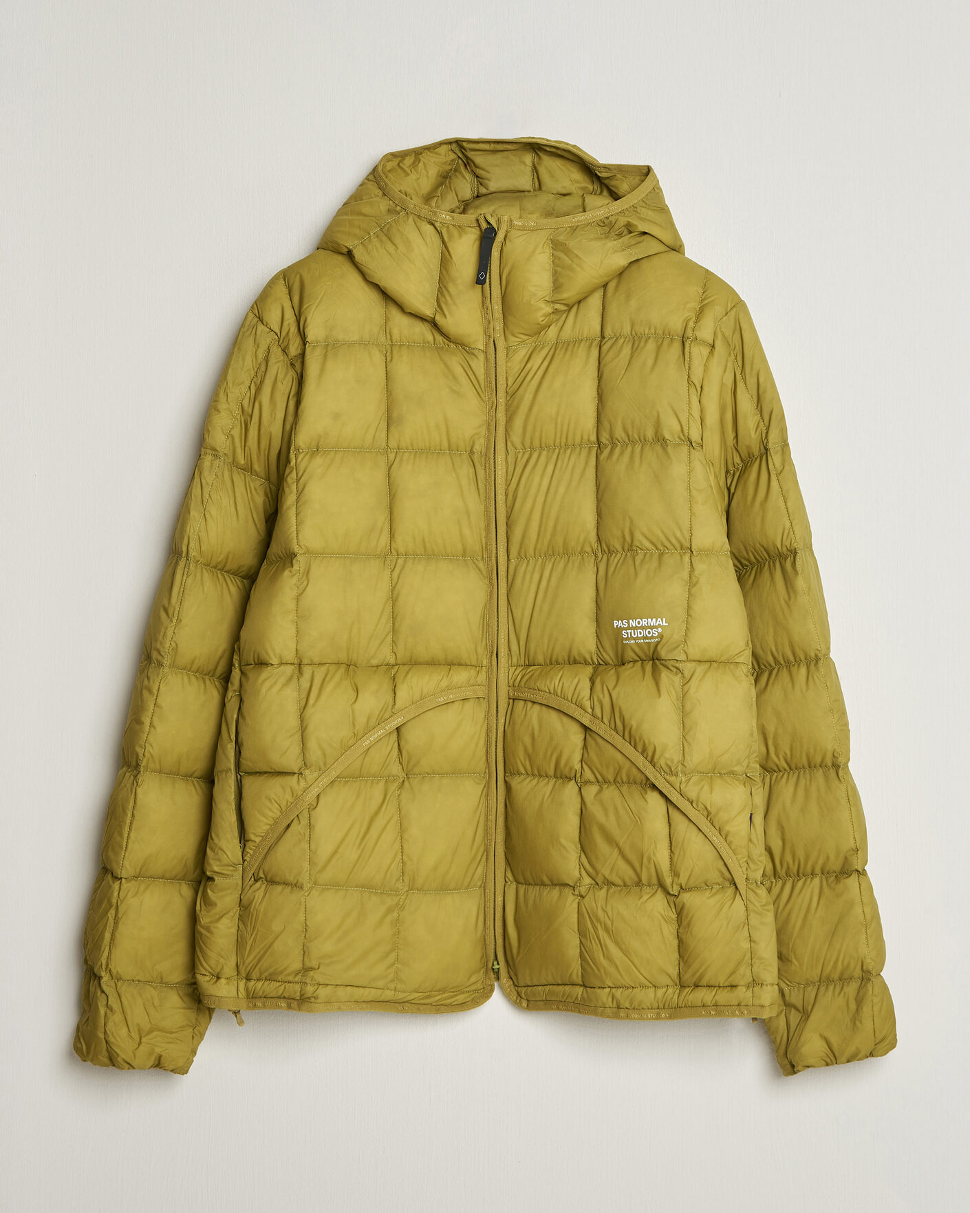 Homme | Manteaux Et Vestes | Pas Normal Studios | Off-Race Down Liner Jacket Dark Lime