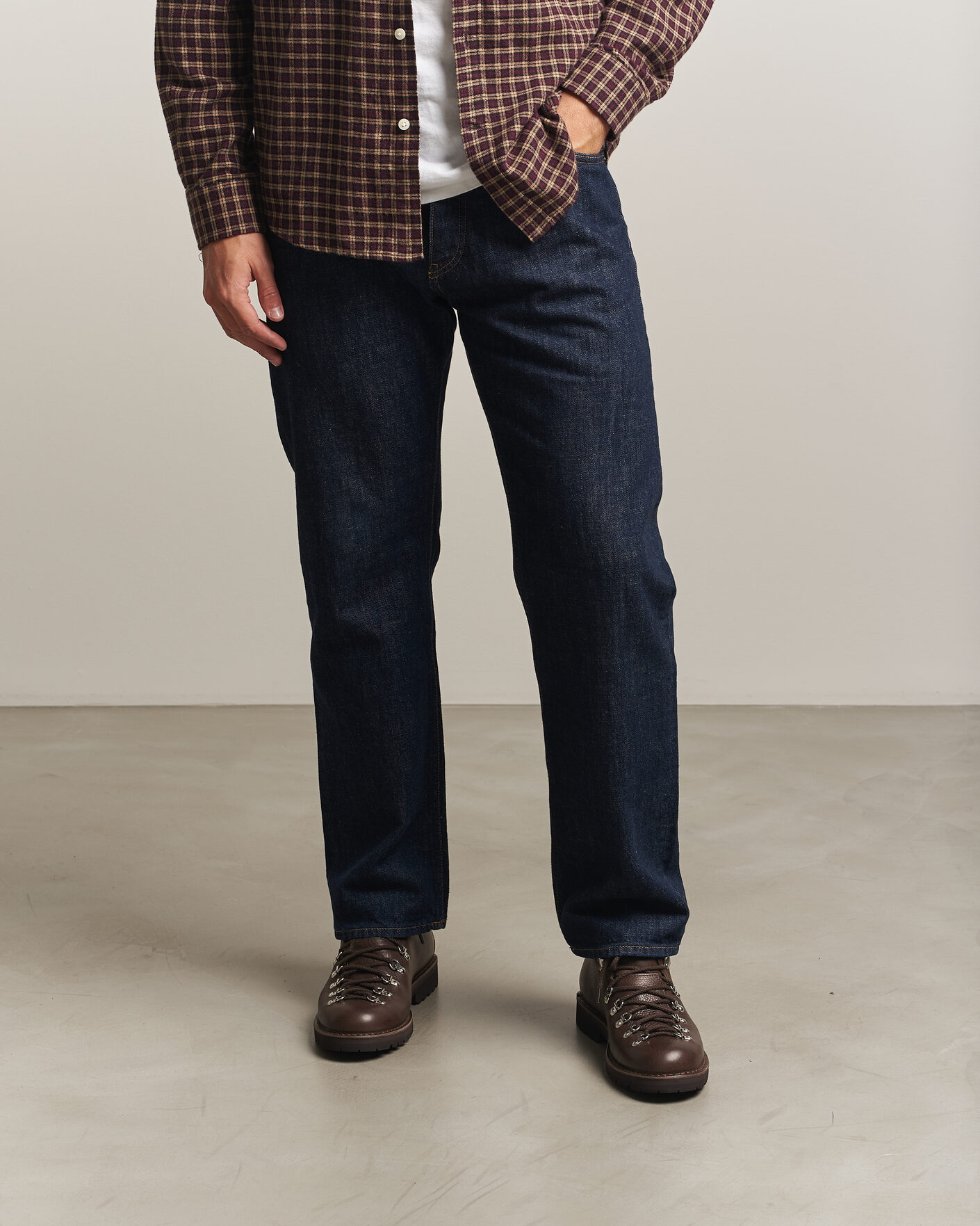 Homme | Bottes | NN07 | Fracap M127 Grained Leather Boot Dark Brown
