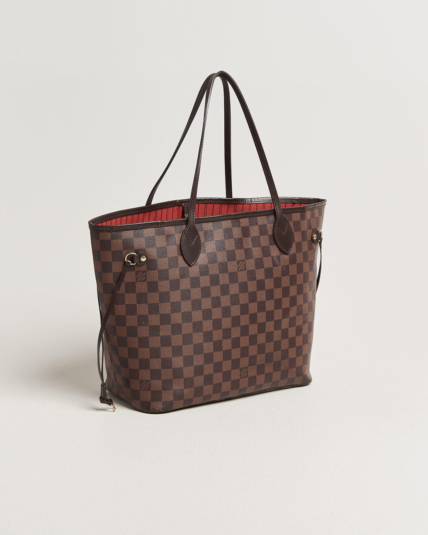 Homme | Pre-Owned & Vintage Bags | Louis Vuitton Pre-Owned | Neverfull MM  Damier Ebene