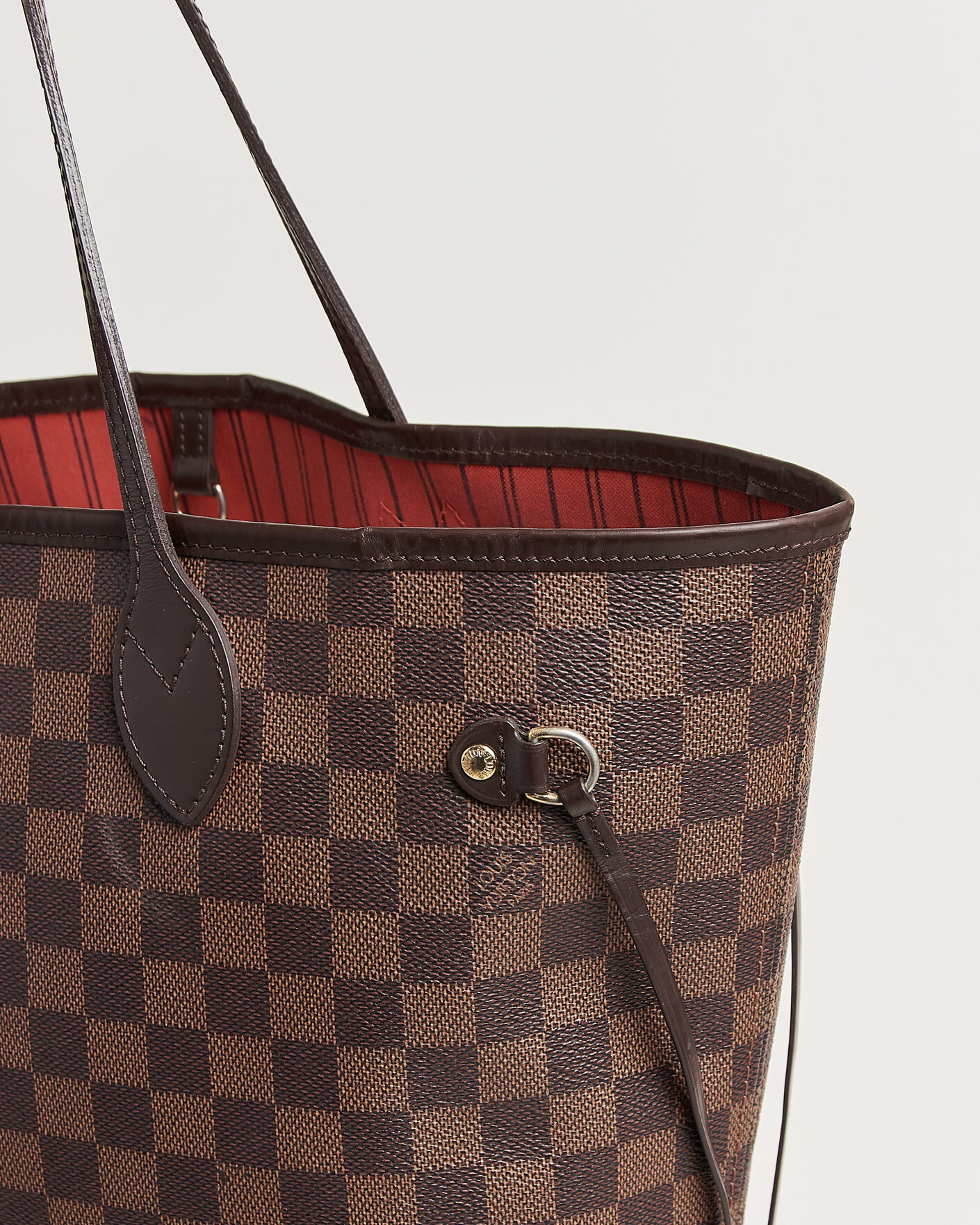 Homme | Pre-Owned & Vintage Bags | Louis Vuitton Pre-Owned | Neverfull MM  Damier Ebene
