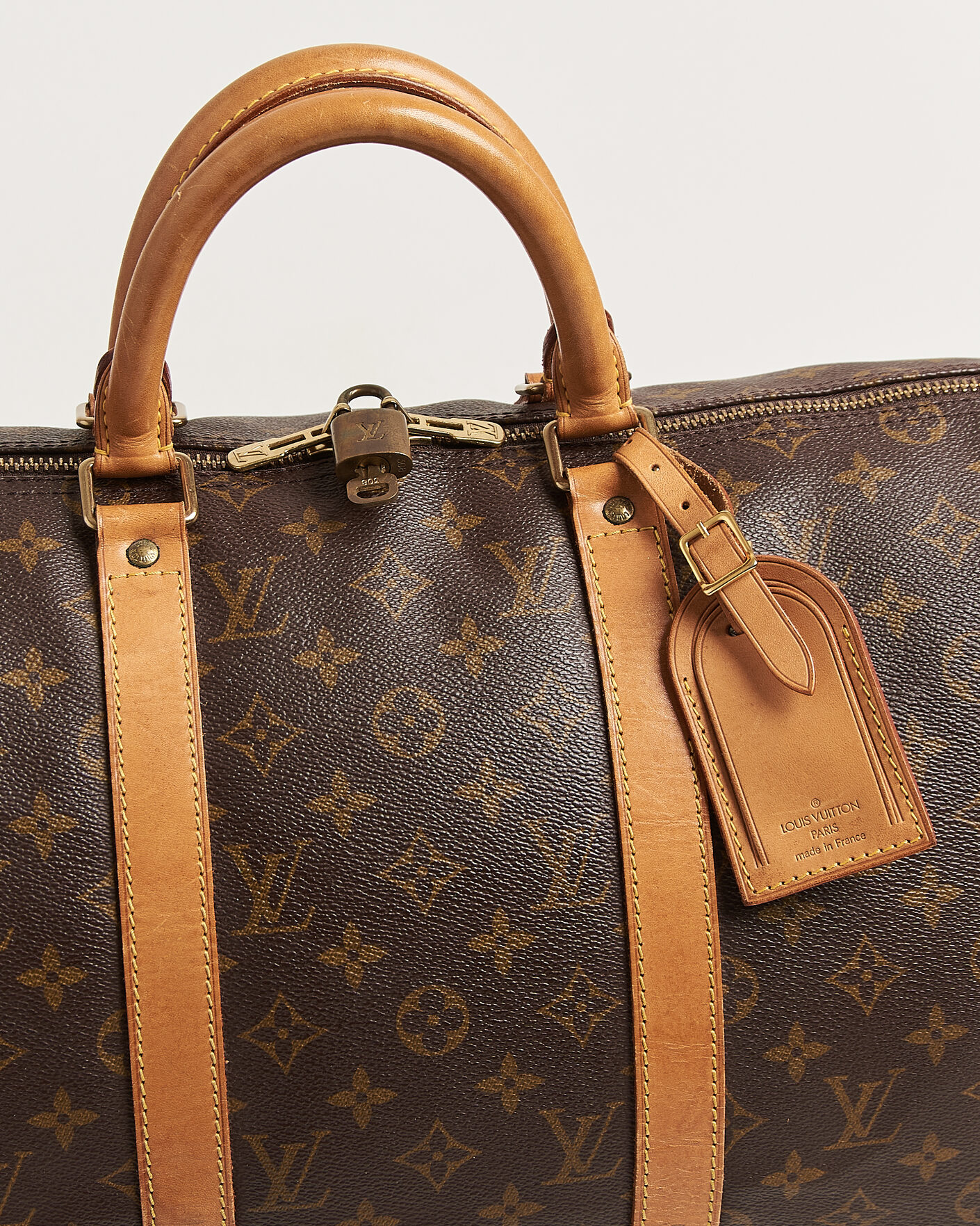 Homme | Pre-Owned & Vintage Bags | Louis Vuitton Pre-Owned | Keepall Bandouliére 50 Monogram