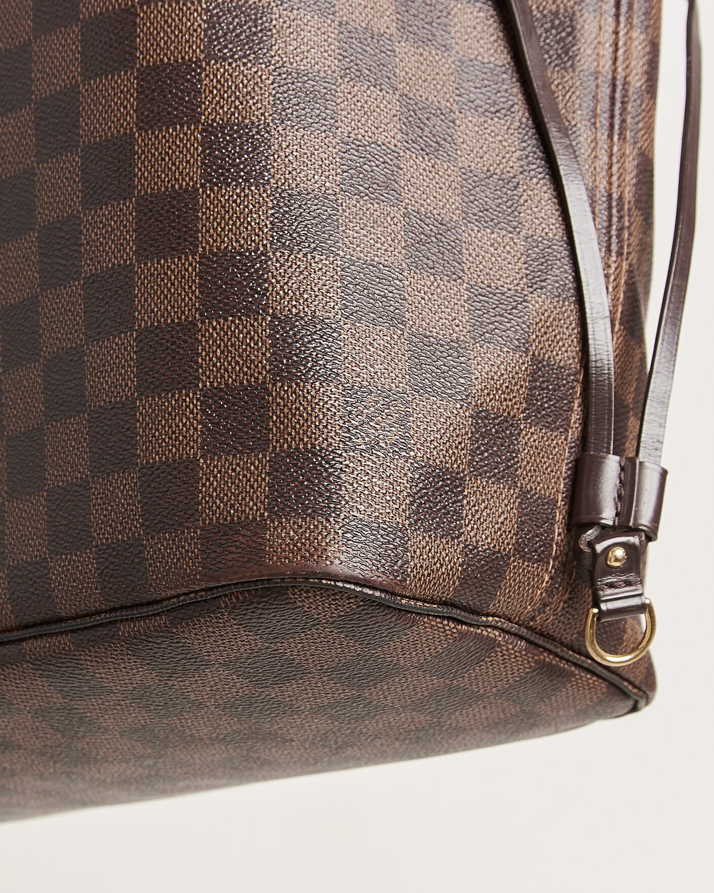 Homme | Pre-Owned & Vintage Bags | Louis Vuitton Pre-Owned | Neverfull MM  Damier Ebene