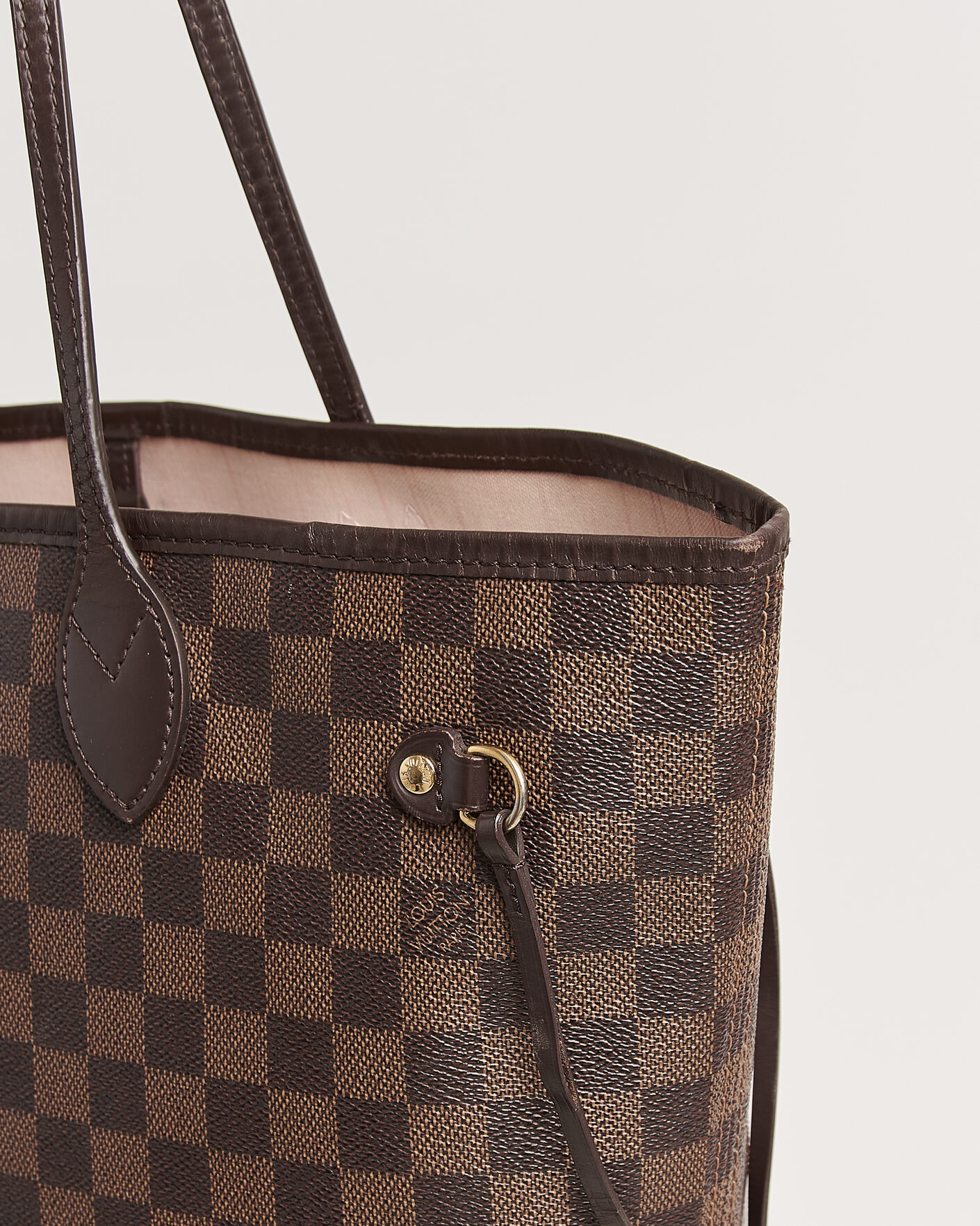 Homme | Pre-Owned & Vintage Bags | Louis Vuitton Pre-Owned | Neverfull MM  Damier Ebene