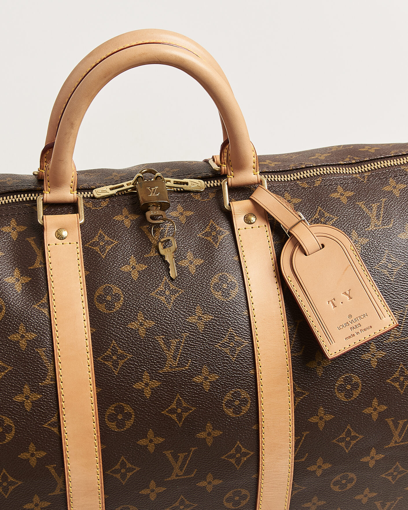 Homme | Pre-Owned & Vintage Bags | Louis Vuitton Pre-Owned | Keepall Bandouliére 55 Monogram