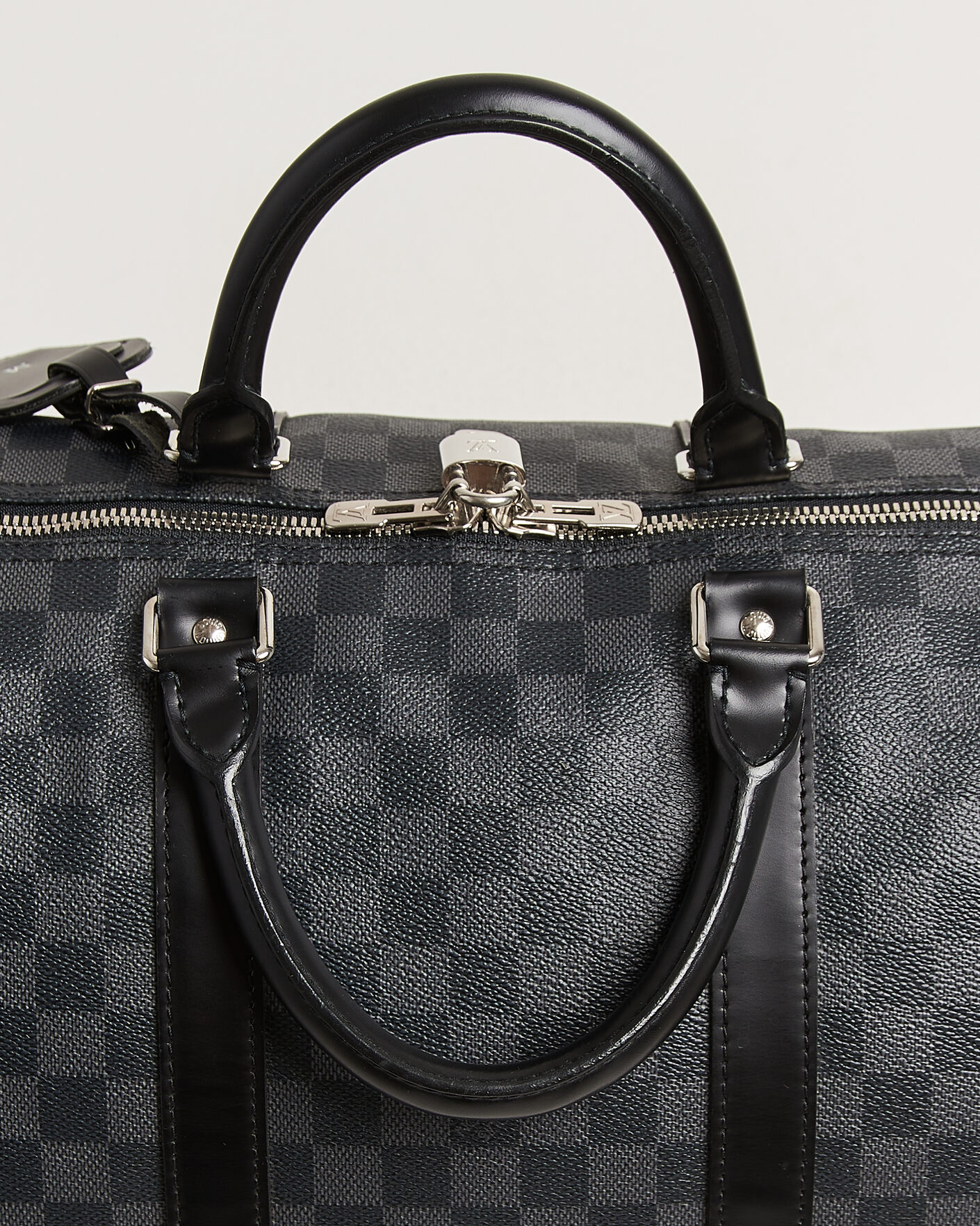 Homme | Pre-Owned & Vintage Bags | Louis Vuitton Pre-Owned | Keepall Bandouliére 55 Damier Graphite