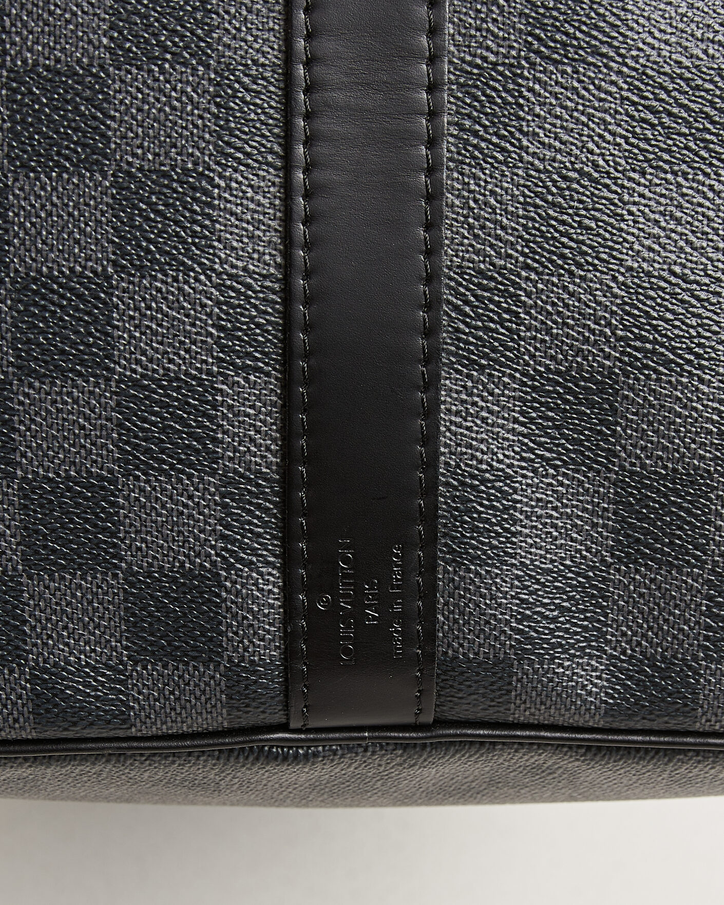 Homme | Pre-Owned & Vintage Bags | Louis Vuitton Pre-Owned | Keepall Bandouliére 55 Damier Graphite