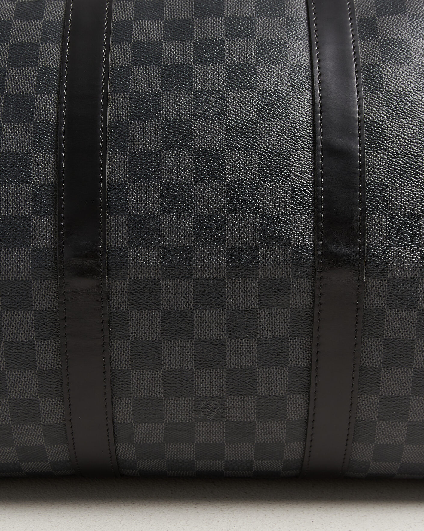 Homme | Pre-Owned & Vintage Bags | Louis Vuitton Pre-Owned | Keepall Bandouliére 55 Damier Graphite
