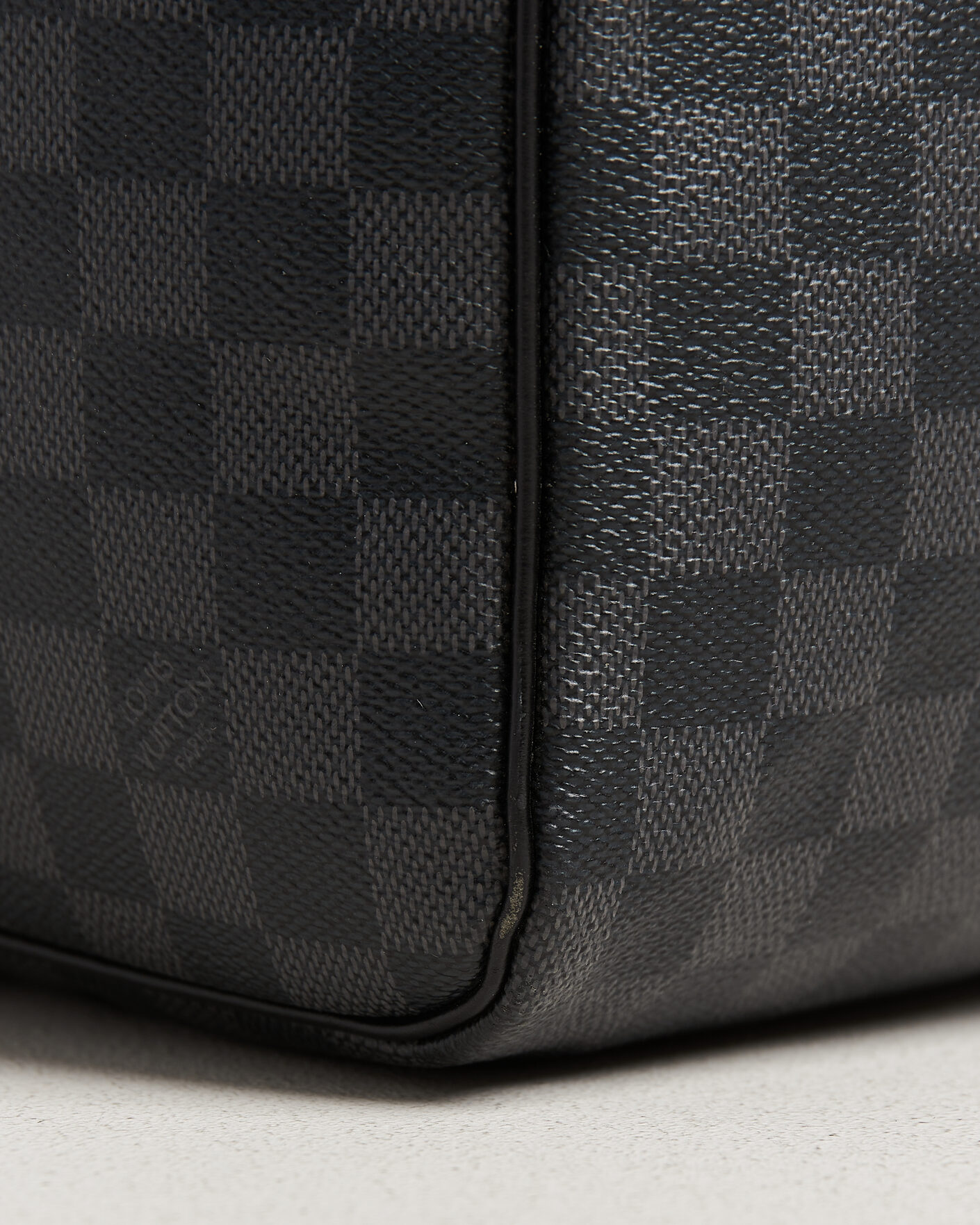 Homme | Pre-Owned & Vintage Bags | Louis Vuitton Pre-Owned | Keepall Bandouliére 55 Damier Graphite
