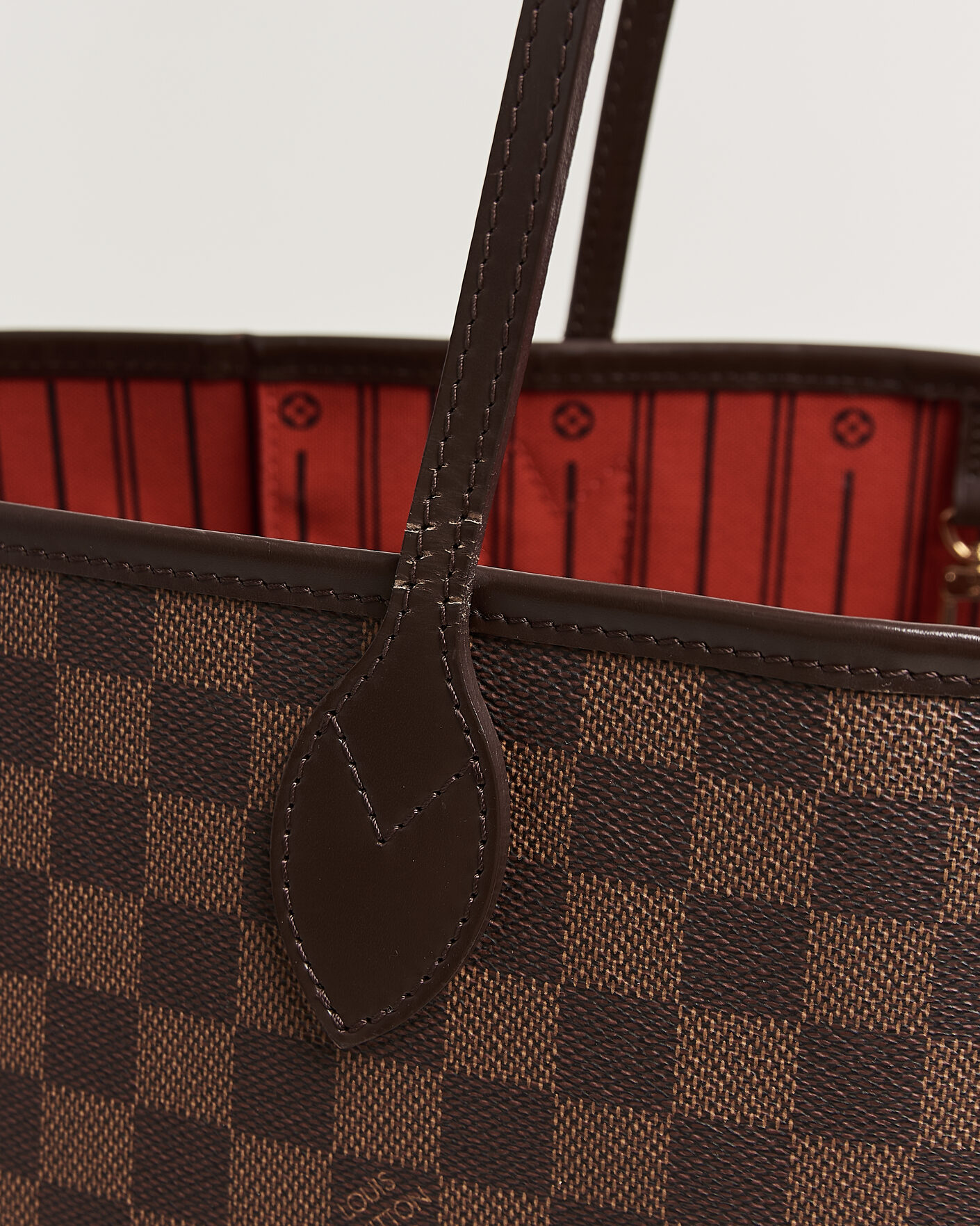 Homme | Pre-Owned & Vintage Bags | Louis Vuitton Pre-Owned | Neverfull GM Damier Ebene