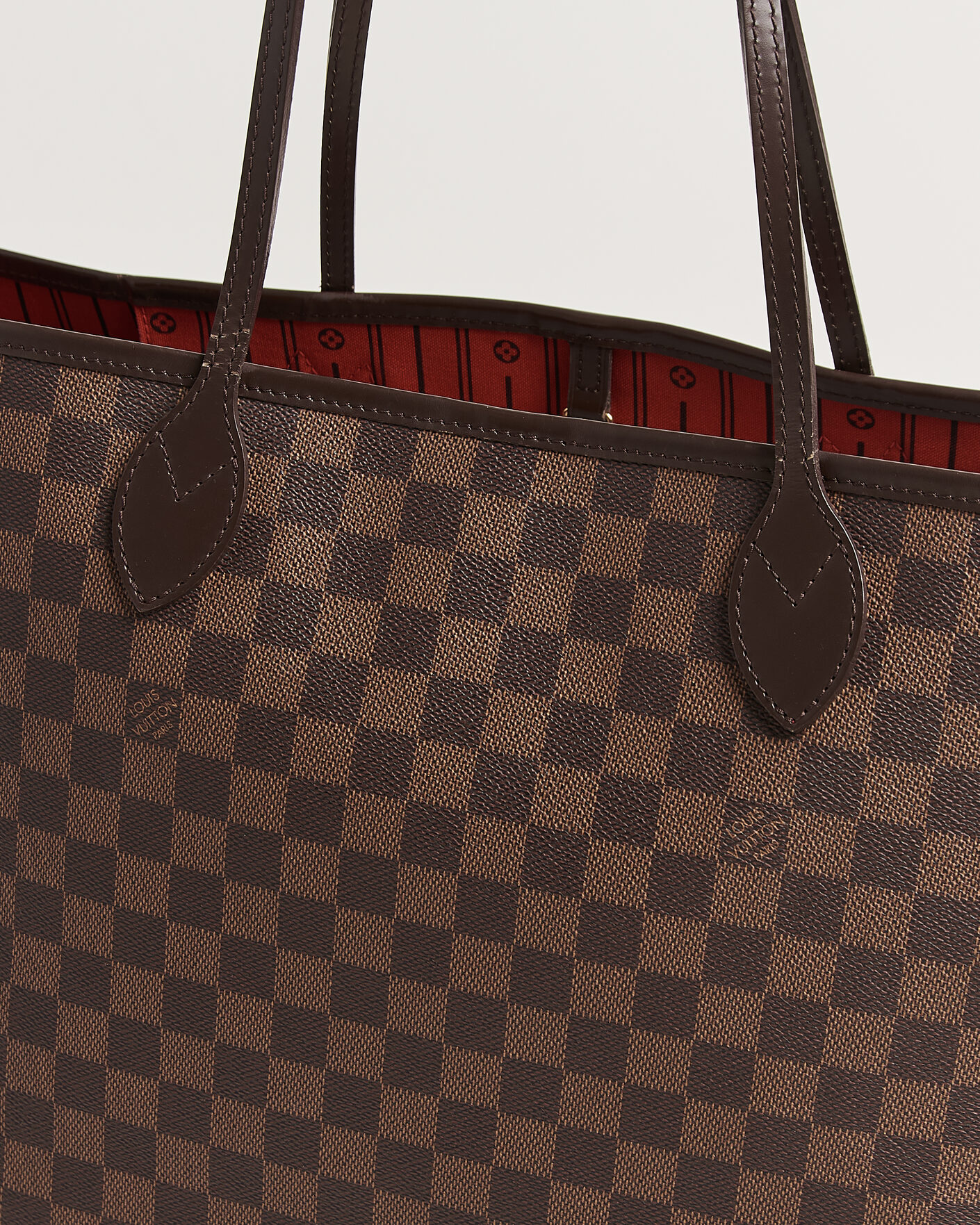 Homme | Pre-Owned & Vintage Bags | Louis Vuitton Pre-Owned | Neverfull GM Damier Ebene