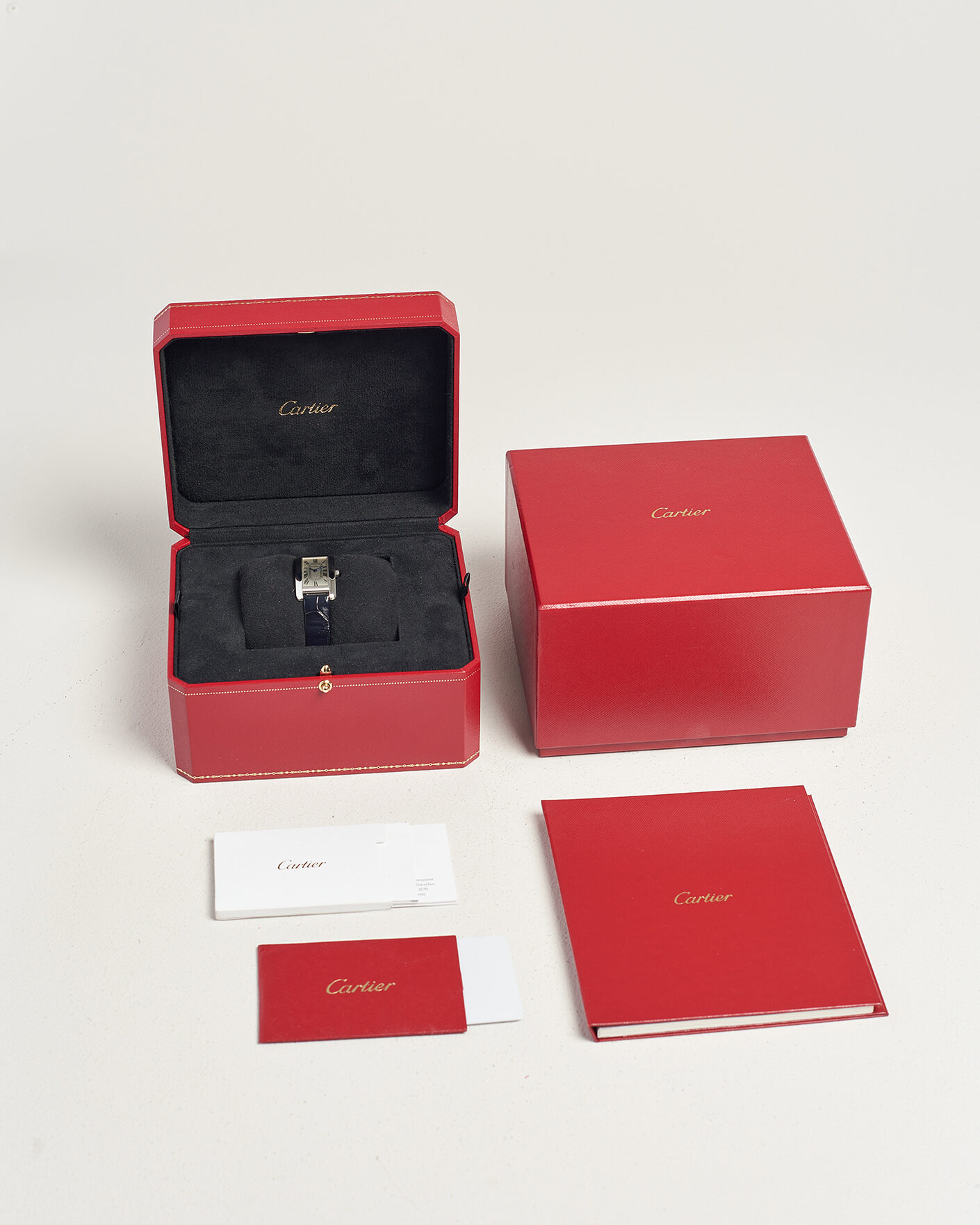 Homme | Pre-Owned & Vintage Watches | Cartier Pre-Owned | Tank Americaine