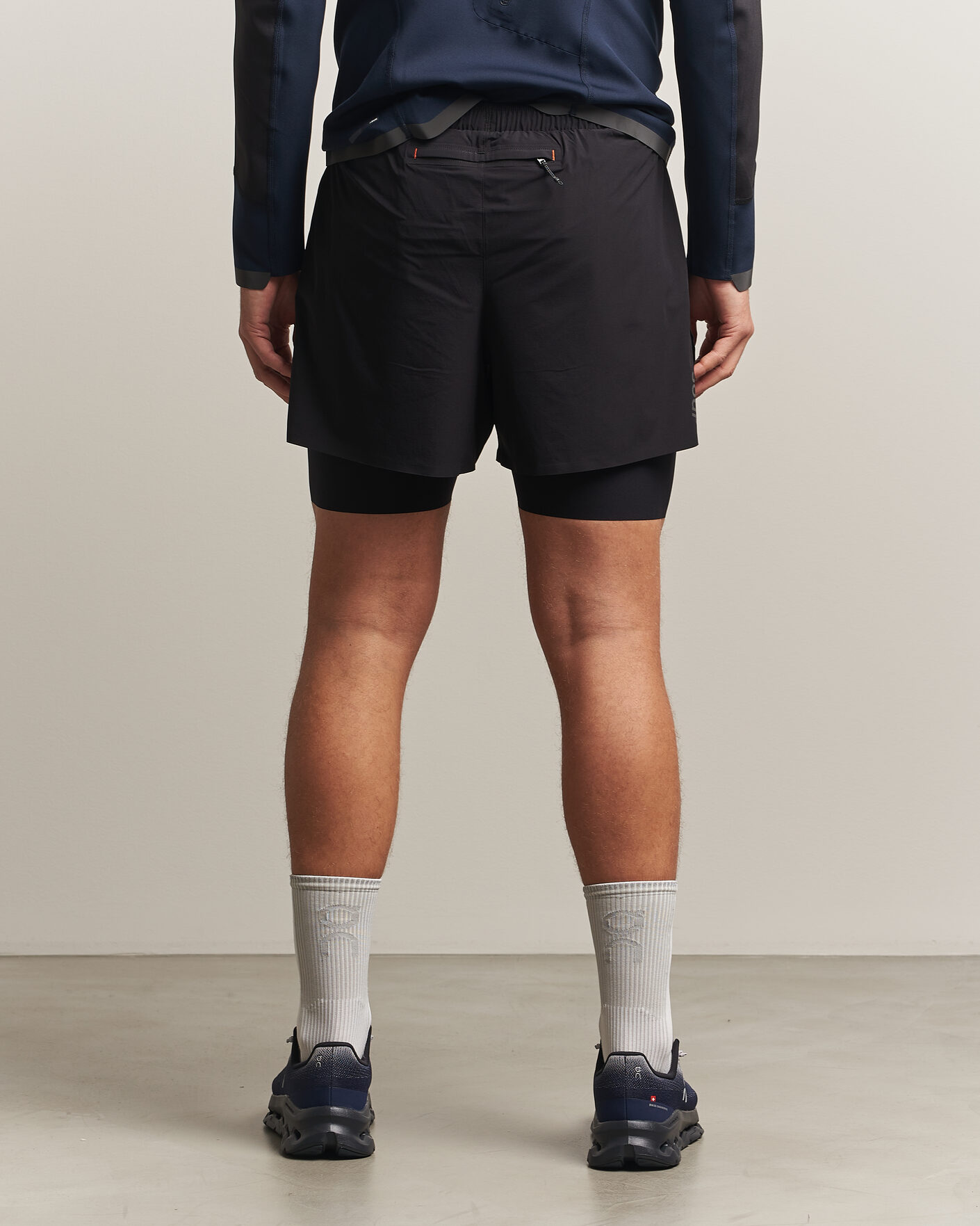 Homme | Shorts | SOAR Running | Dual Run Shorts Black