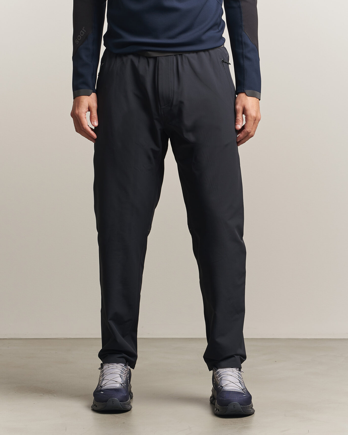 Homme | Pantalons | SOAR Running | Run Trousers Black
