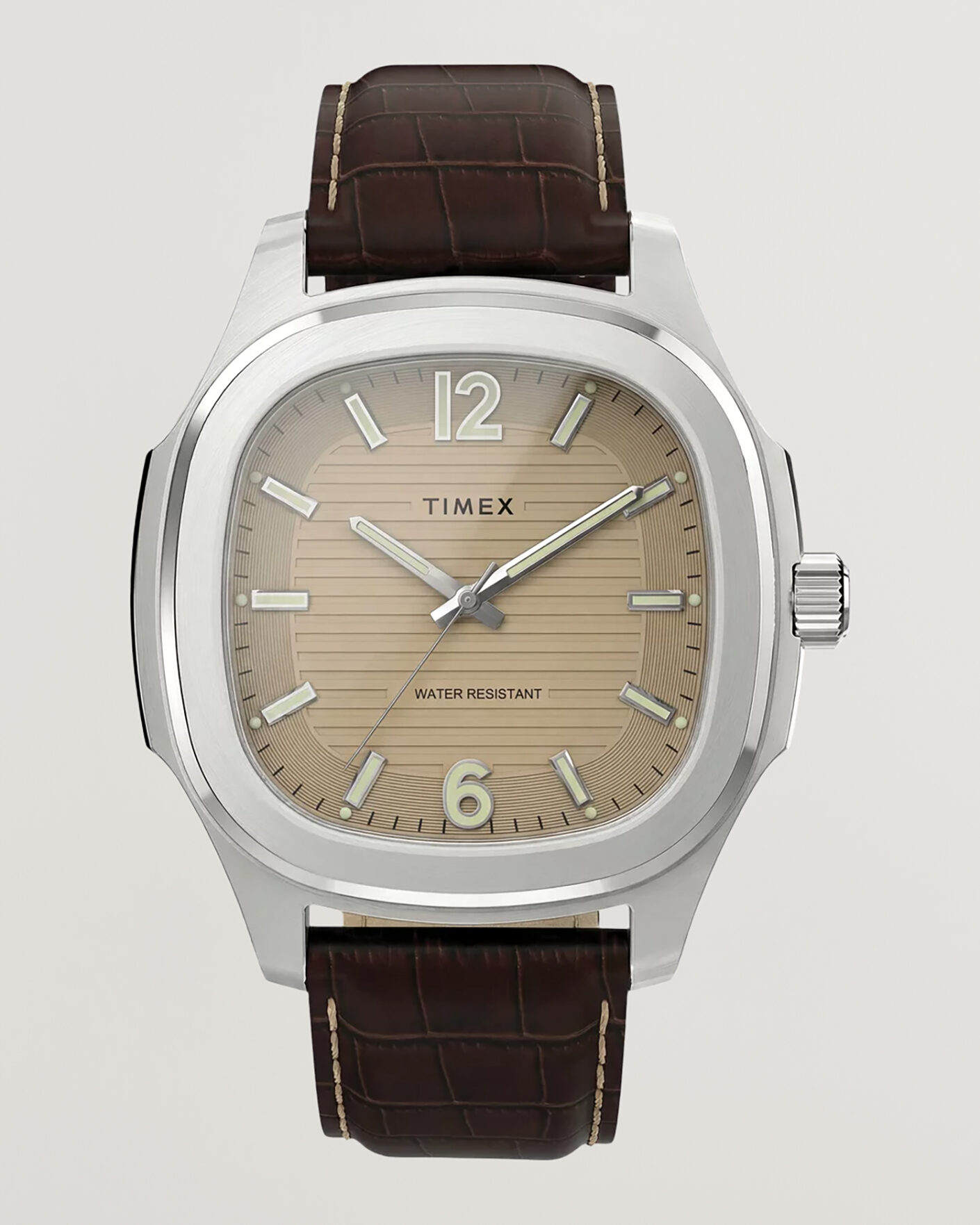Homme | Timex Marquee Quartz Leather Strap 41mm Khaki Dial | Timex | Marquee Quartz Leather Strap 41mm Khaki Dial