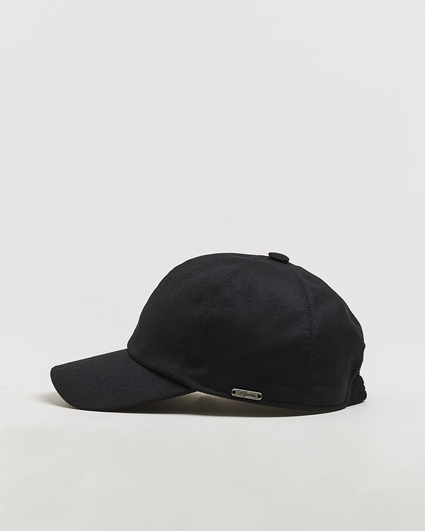 Homme | Bobs Et Casquettes | Wigéns | Wool/Cashmere Baseball Cap Black