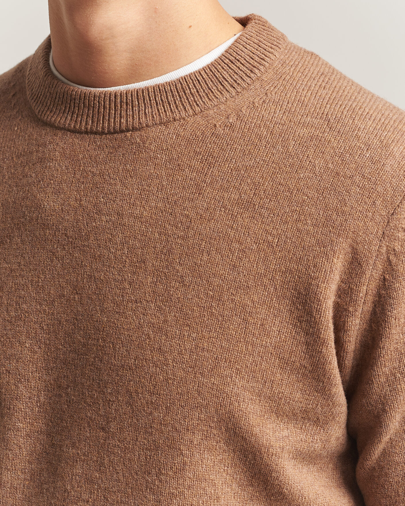 Homme | Pulls Et Tricots | Samsøe Samsøe | Isak Knitted Crew Neck Lead Gray