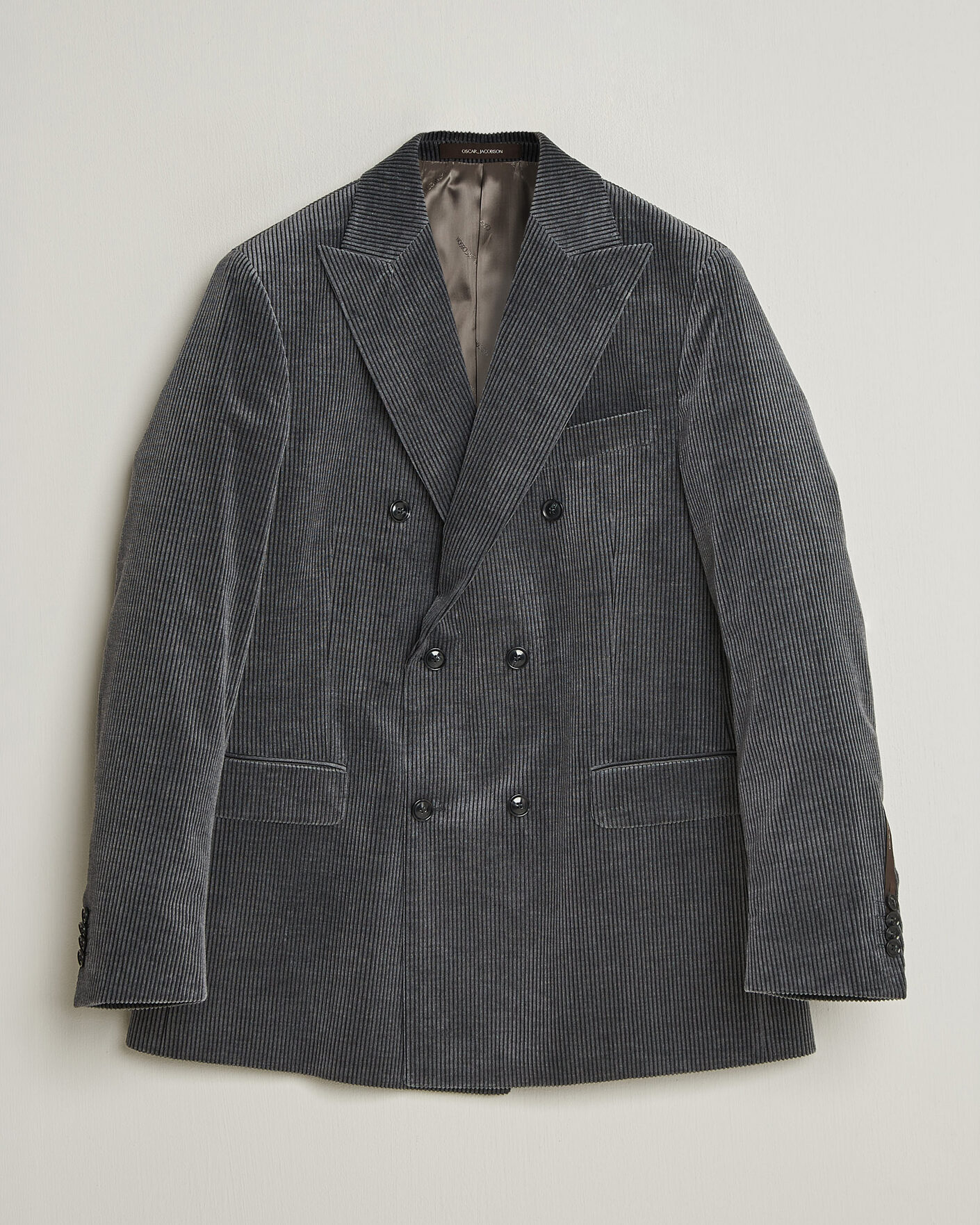 Homme | Blazers | Oscar Jacobson | Farris Corduroy Blazer Grey