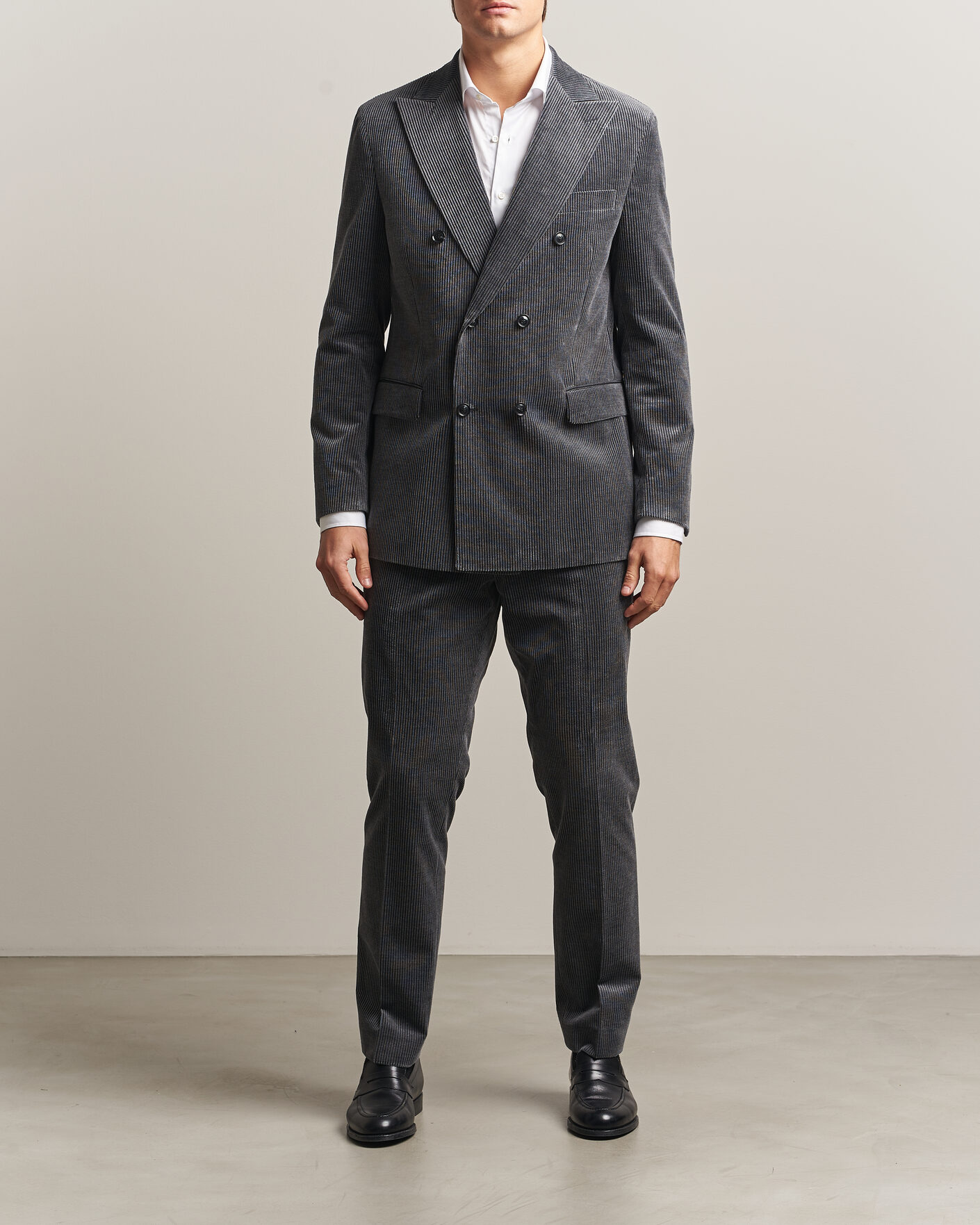 Homme | Blazers | Oscar Jacobson | Farris Corduroy Blazer Grey