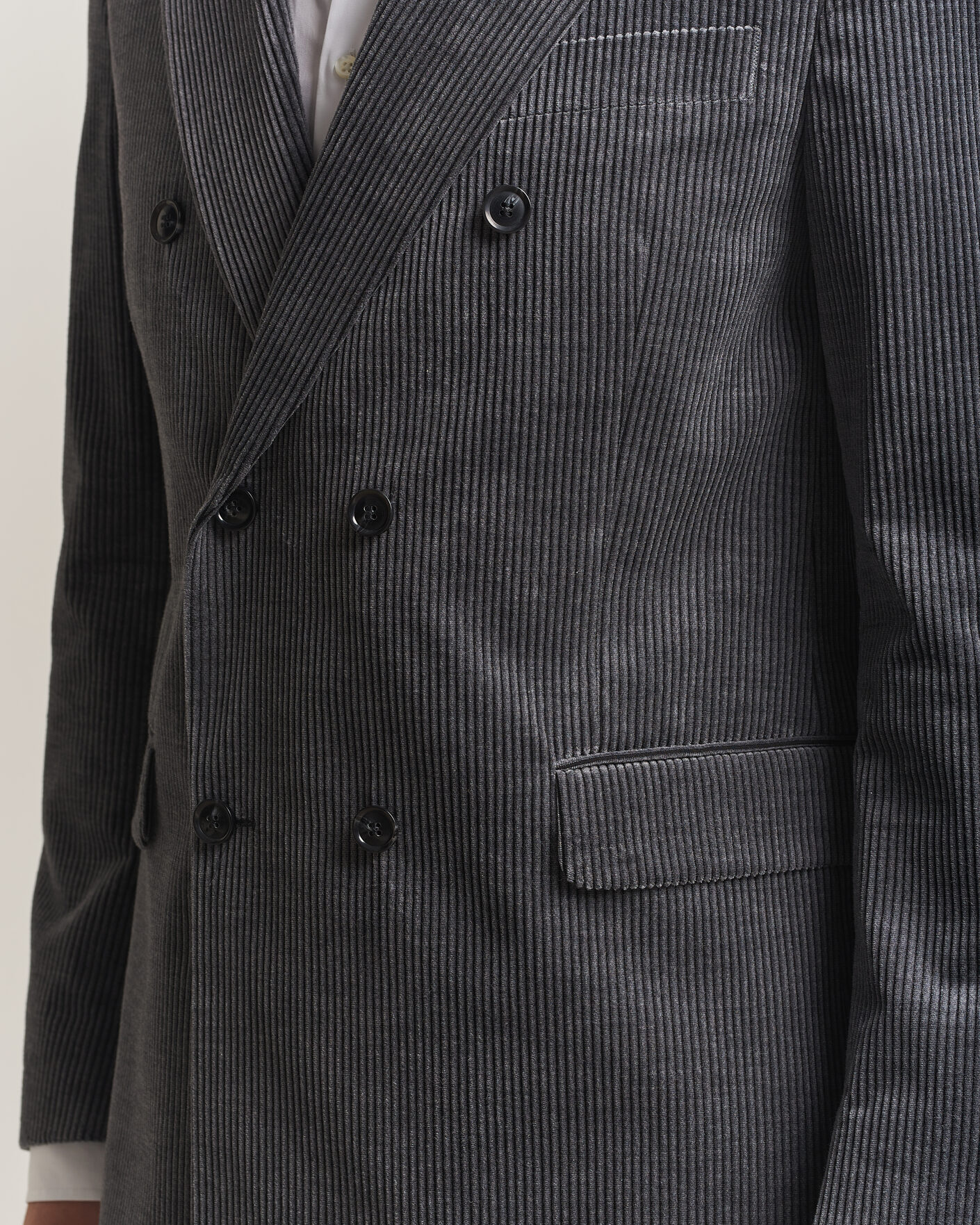 Homme | Blazers | Oscar Jacobson | Farris Corduroy Blazer Grey