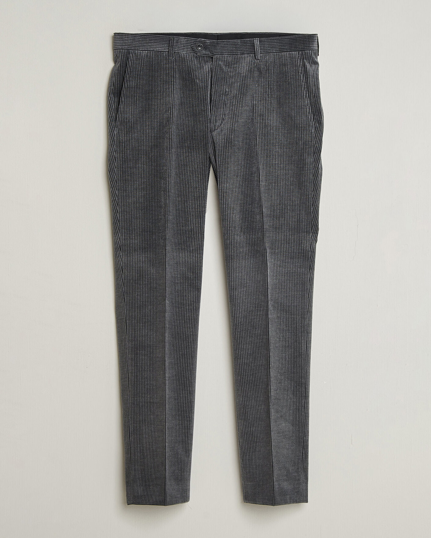 Homme | Pantalons | Oscar Jacobson | Dandy Corduroy Trousers Grey