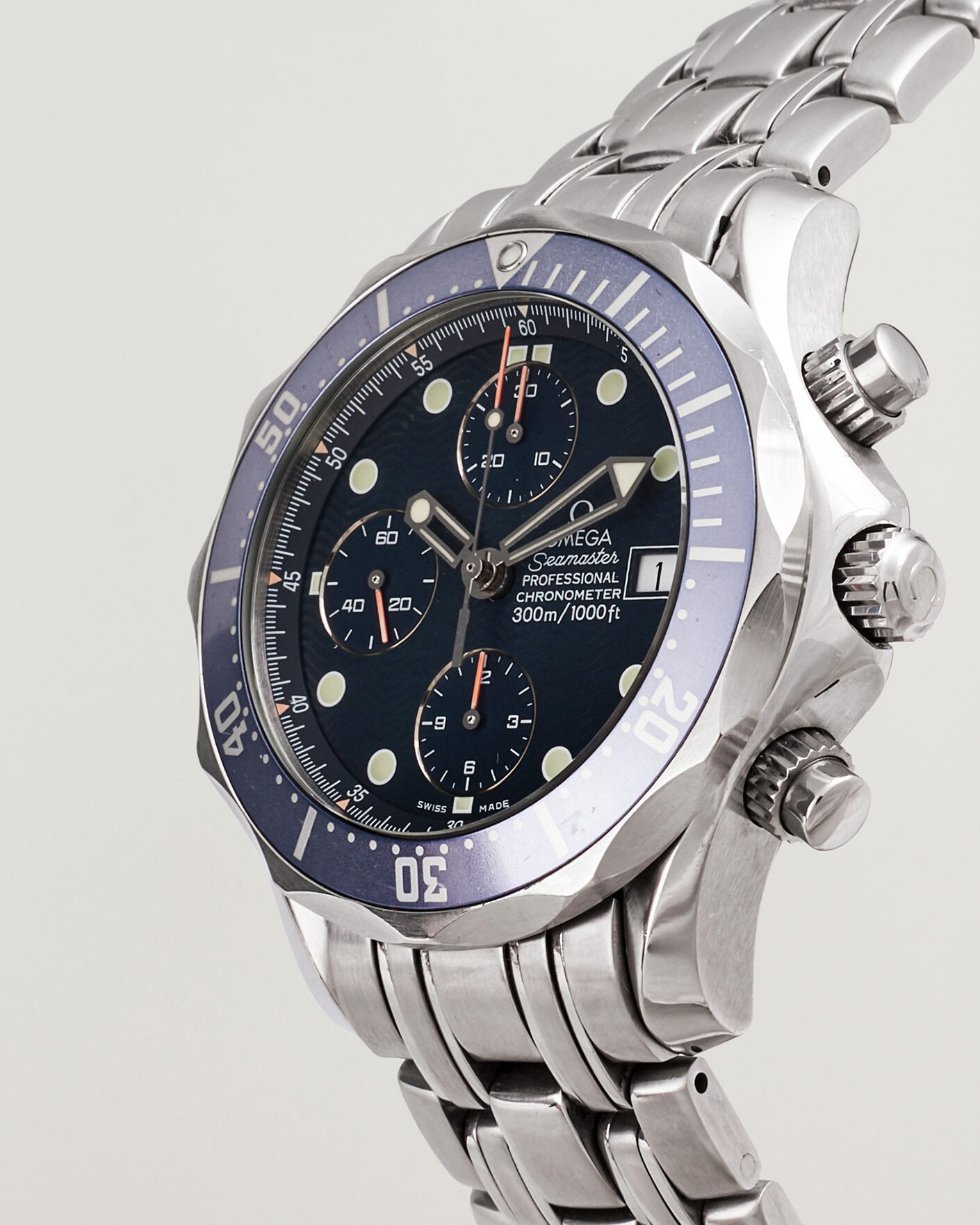 Homme | Pre-Owned & Vintage Watches | Omega Pre-Owned | Seamaster 300M Chrono