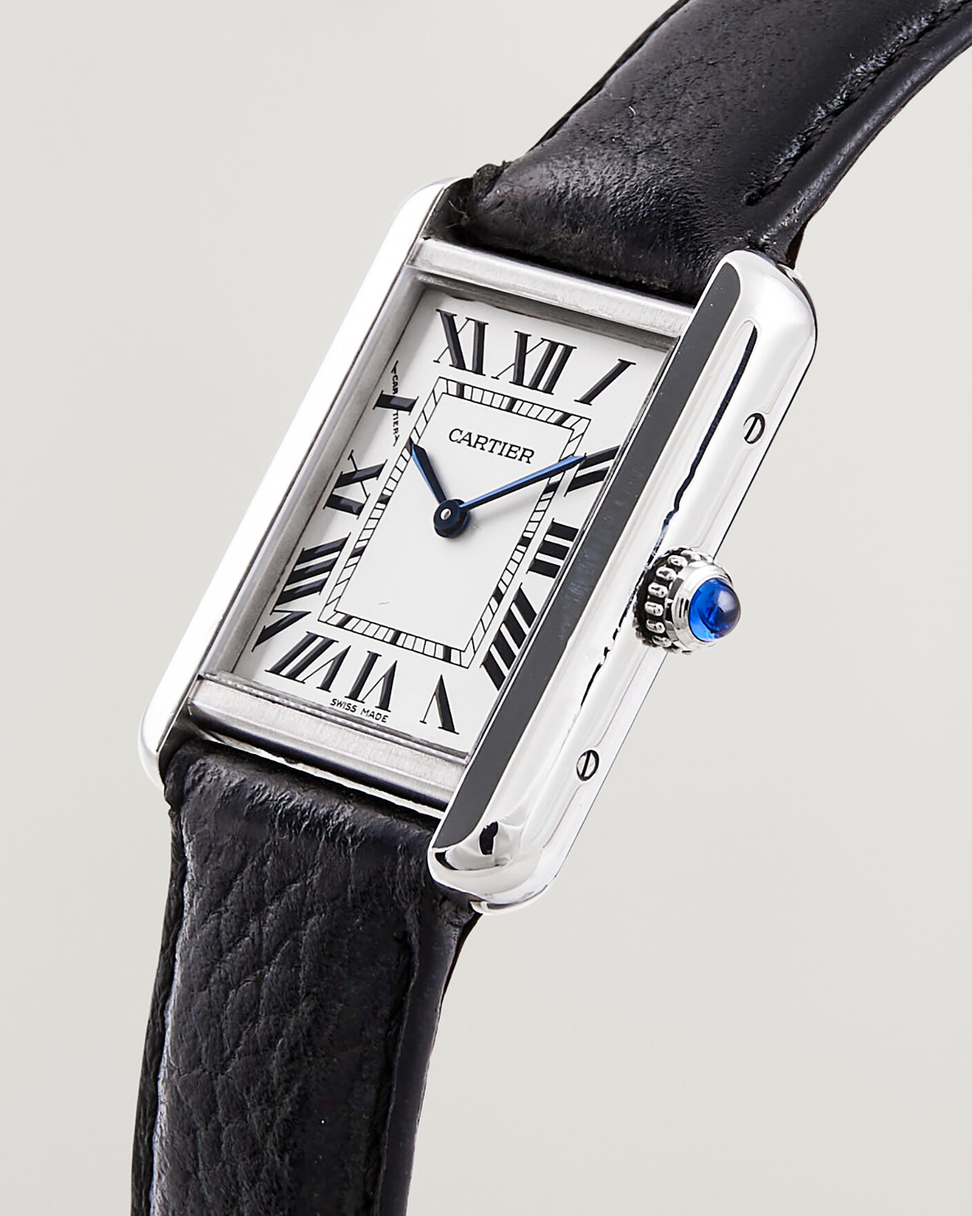 Homme | Pre-Owned & Vintage Watches | Cartier Pre-Owned | Tank Solo SM