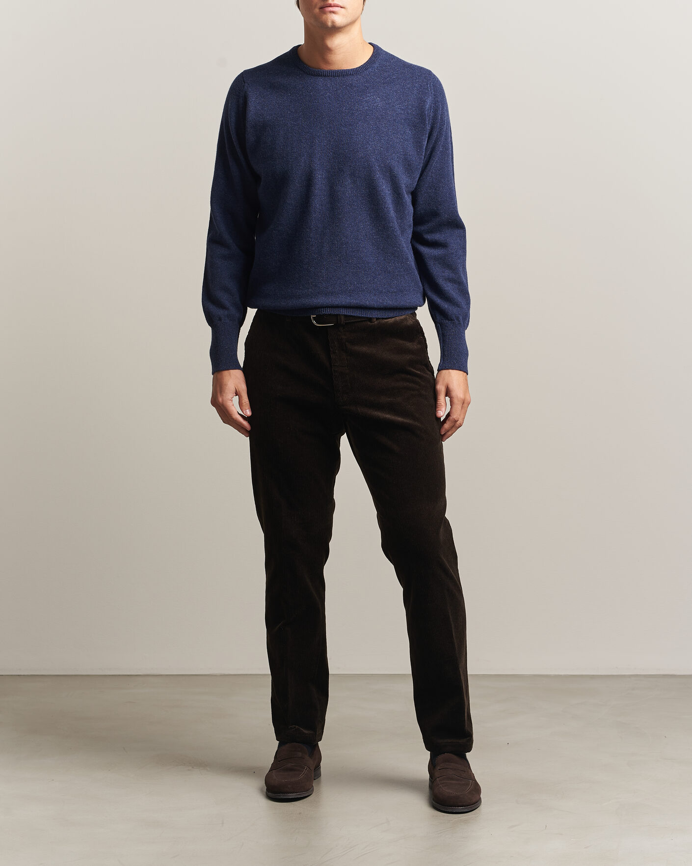 Homme | Pulls Et Tricots | William Lockie | Rob Lambswool Crewneck Astra