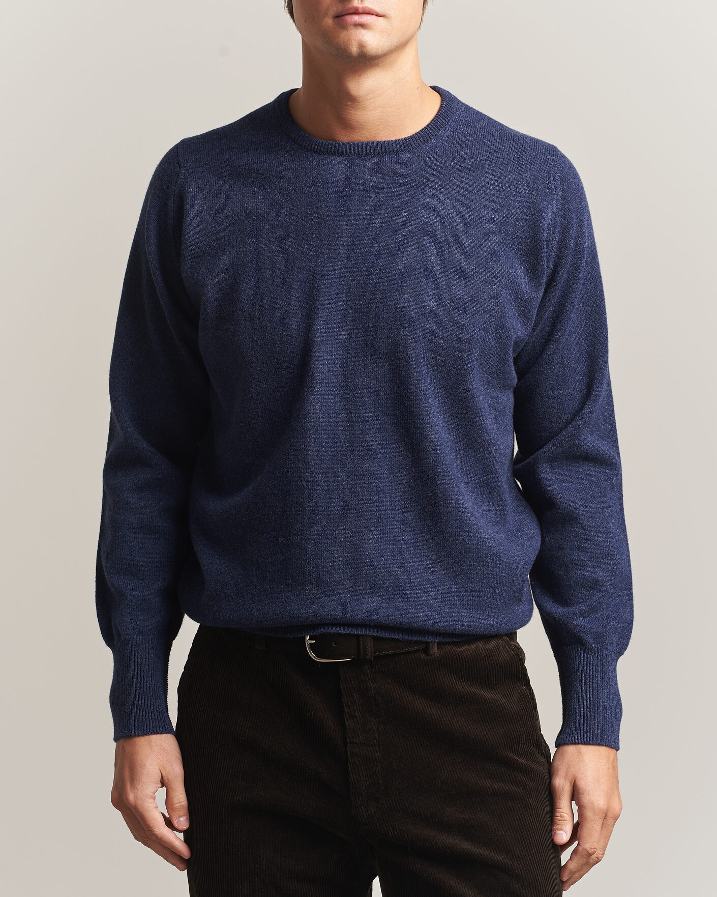 Homme | Pulls Et Tricots | William Lockie | Rob Lambswool Crewneck Astra